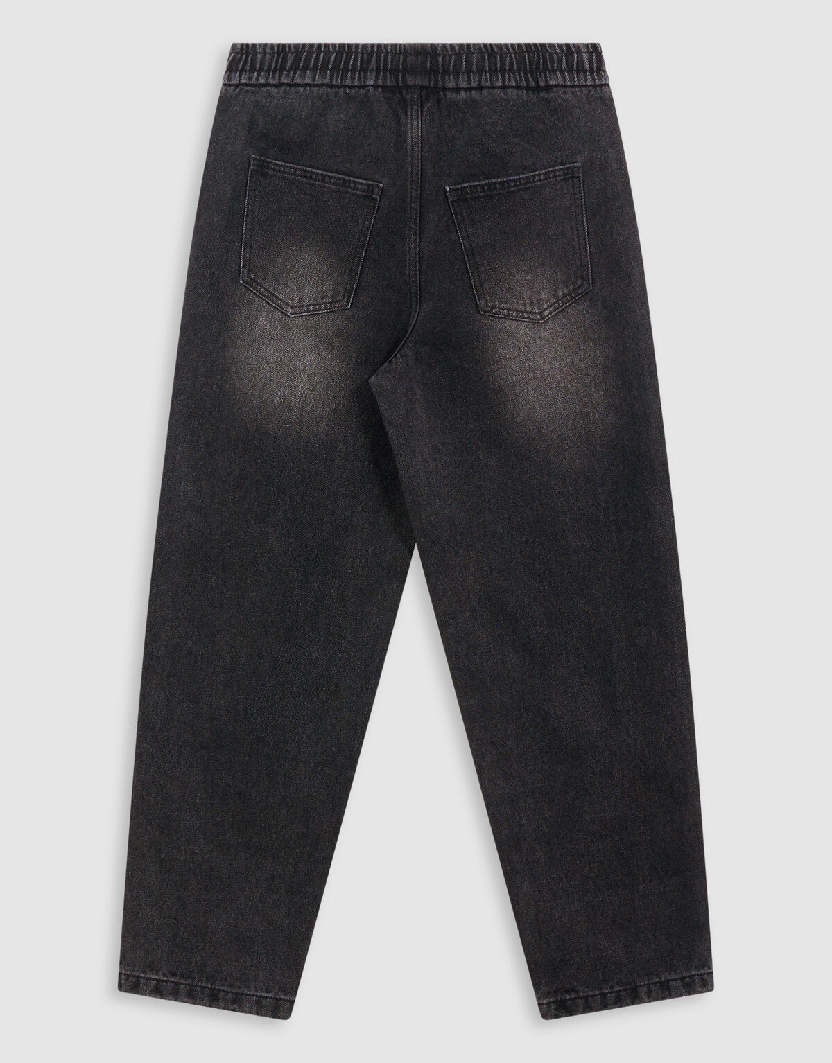Barrel-Fit-Jeans in Schwarz SHOEBY WOMEN
