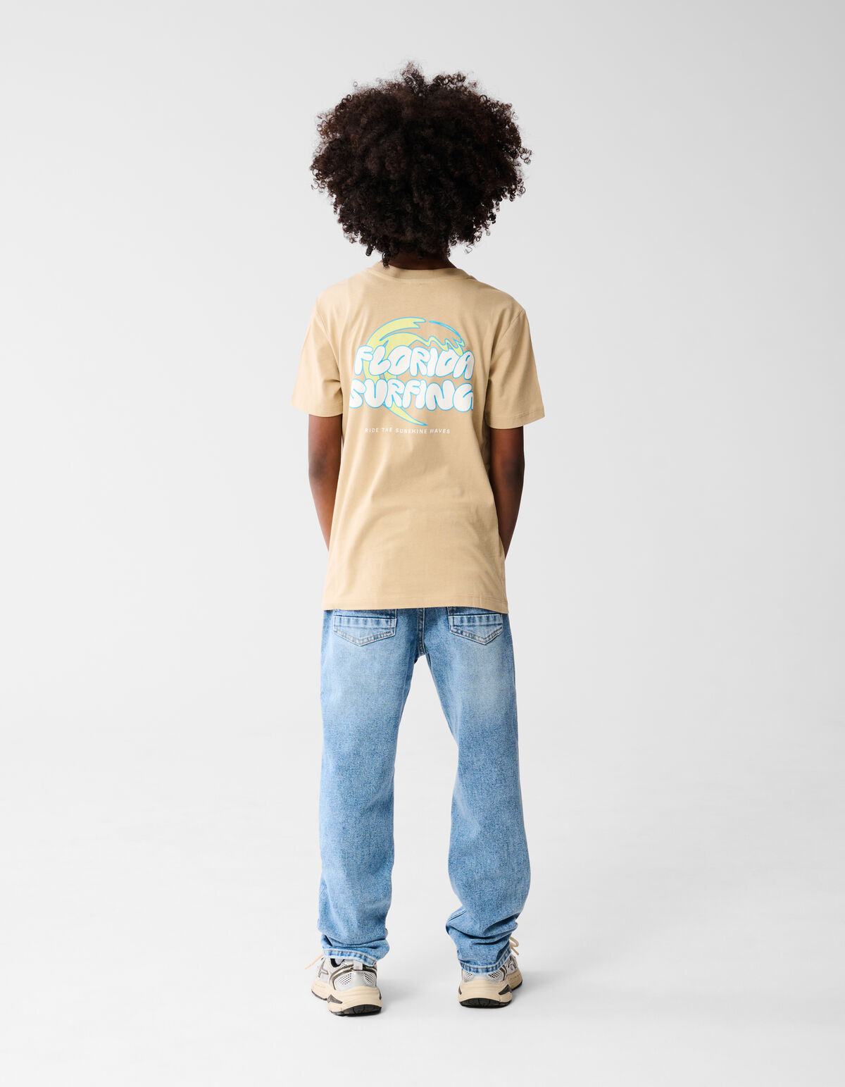 Baggy Fit Jeans Dunkelblau SHOEBY BOYS