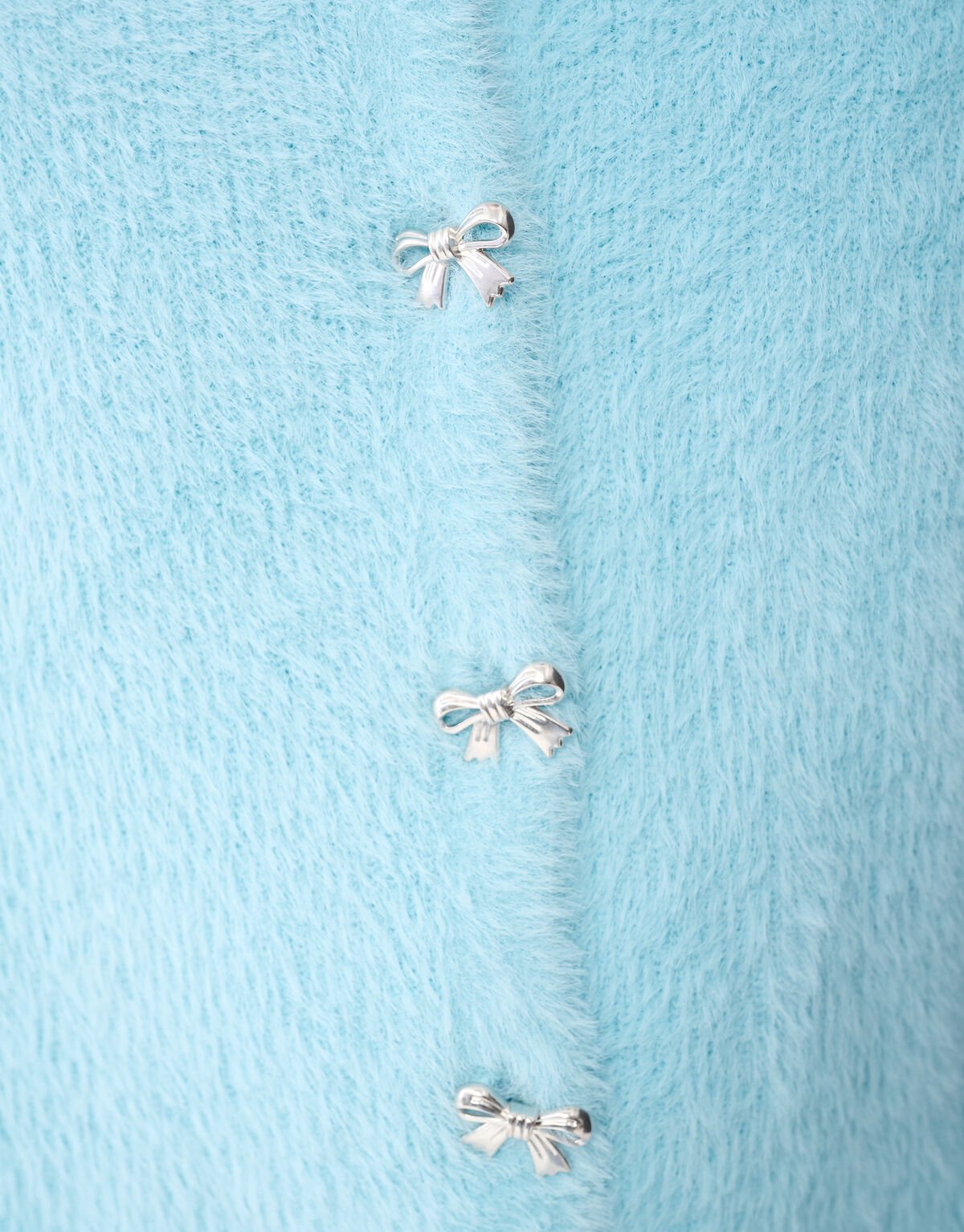 Hairy Bow Weste Blau SHOEBY GIRLS