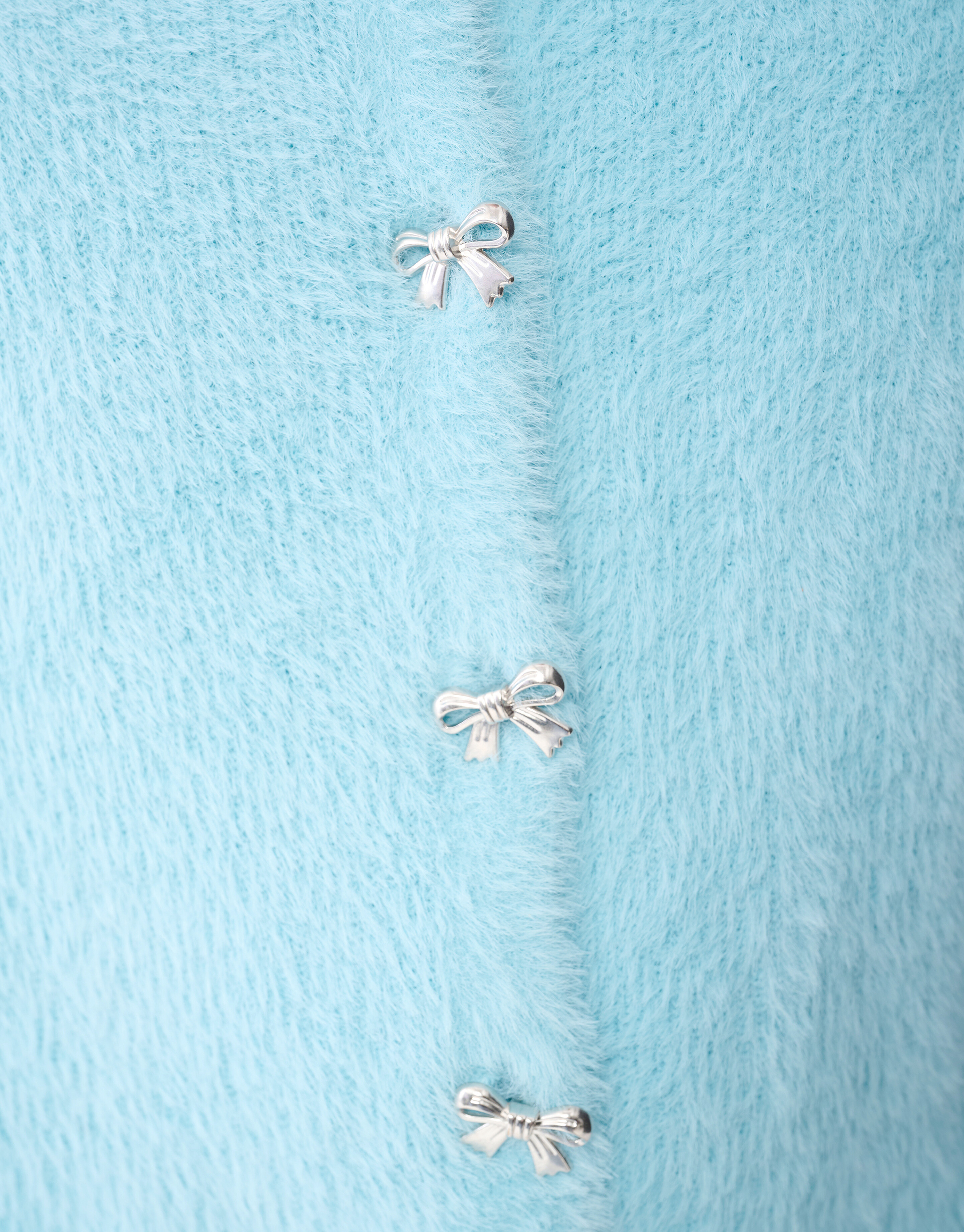 Hairy Bow Weste Blau SHOEBY GIRLS