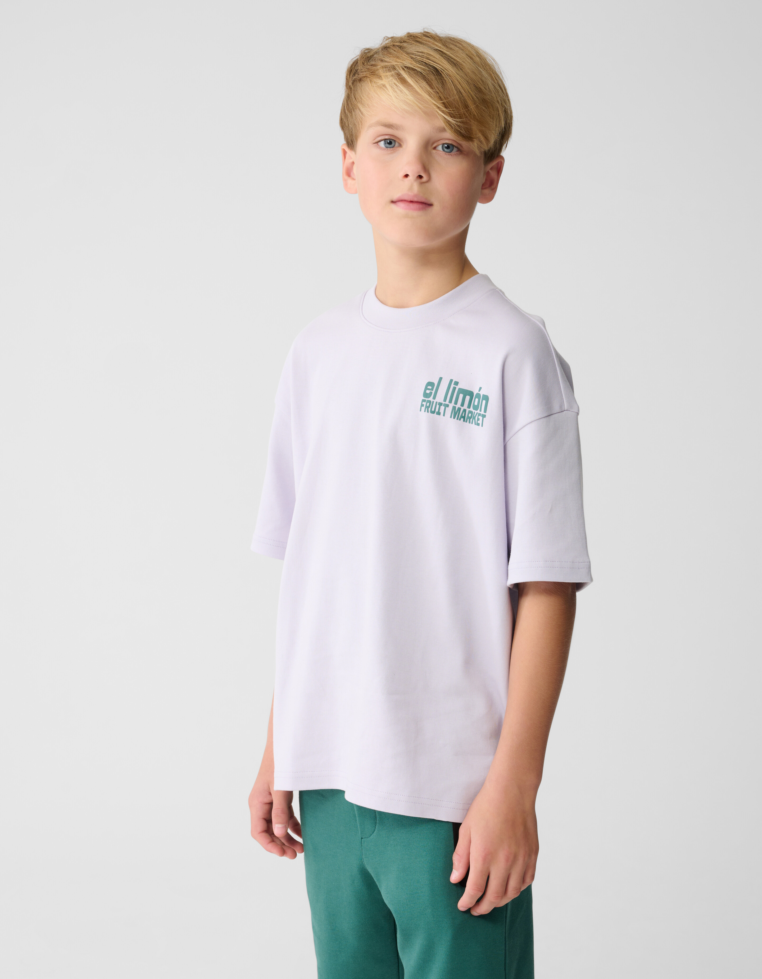 Limon Artwork T-Shirt Wei&szlig; SHOEBY BOYS