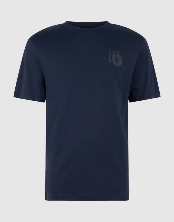 Stripe Box Artwork T-Shirt Dunkelblau SHOEBY MEN