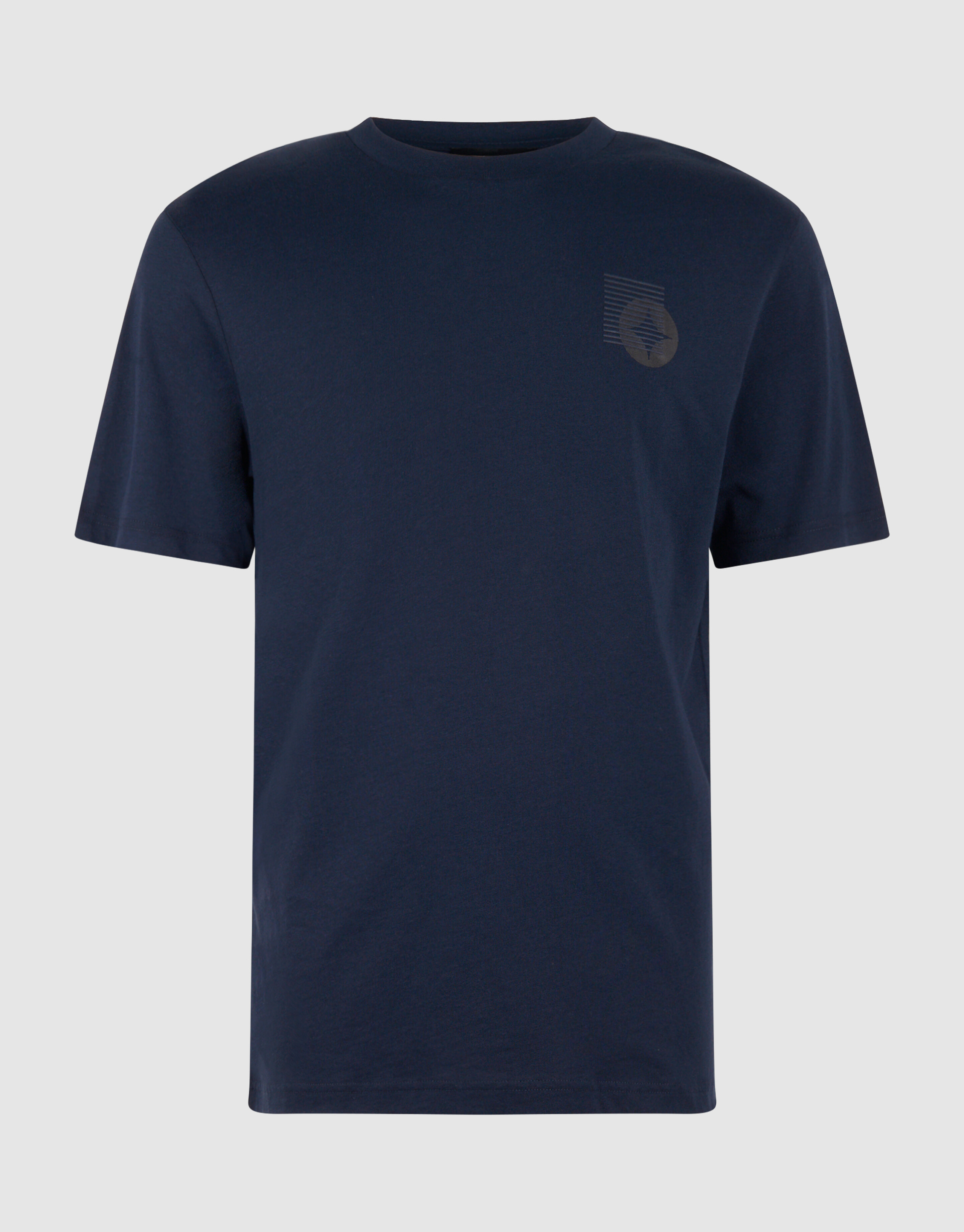 Stripe Box Artwork T-Shirt Dunkelblau SHOEBY MEN