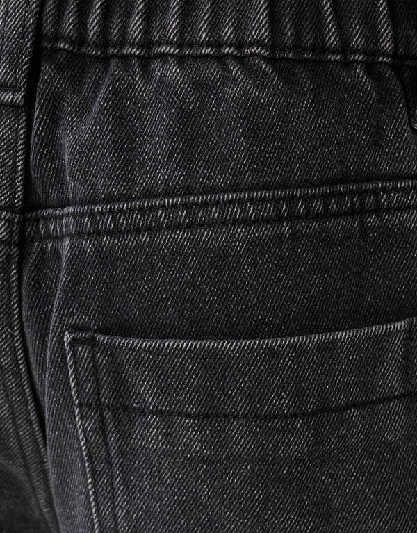 Sportliche Ultra Baggy Fit Jeans Dunkelgrau SHOEBY BOYS