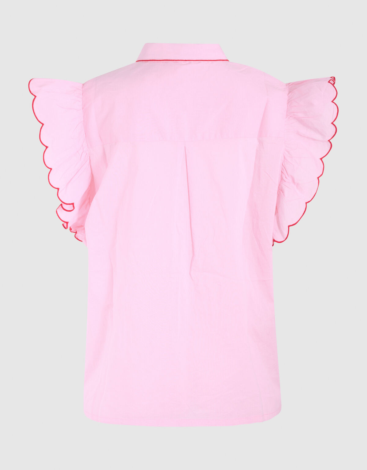 Besticktes Rüschentop Rosa SHOEBY WOMEN