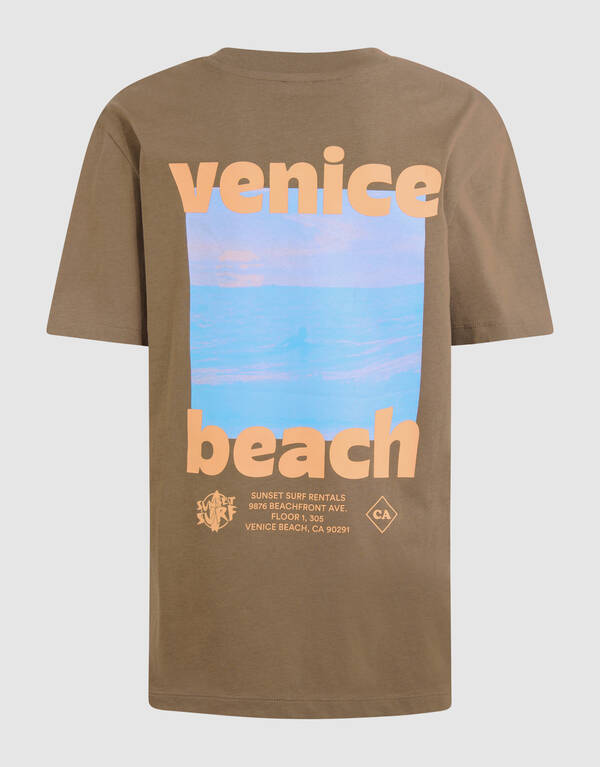Venedig Kunstwerk T-shirt Braun SHOEBY BOYS