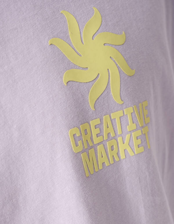 Market Artwork T-Shirt Hellviolett SHOEBY BOYS