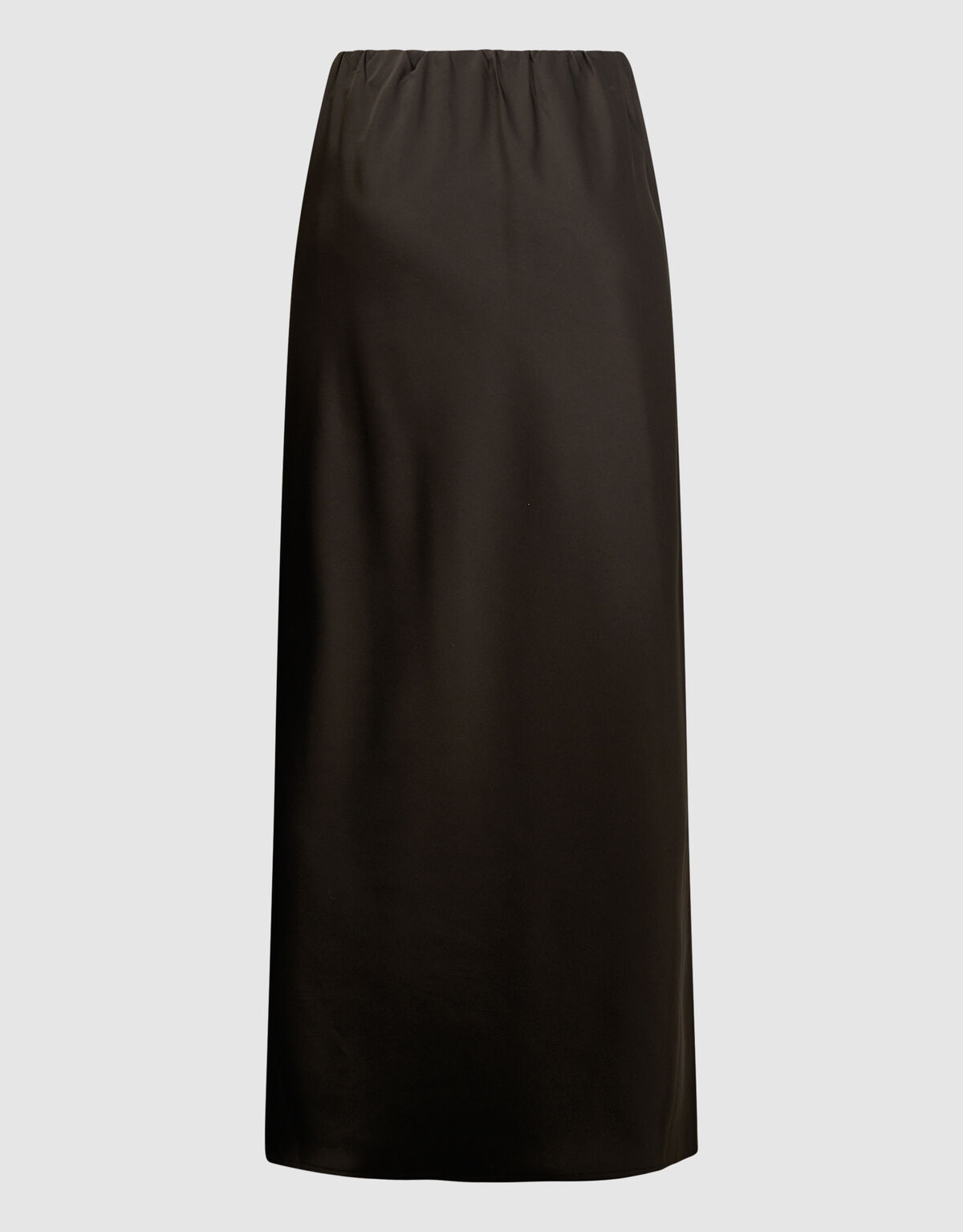 Satten Maxirock Dunkelbraun von Lonneke SHOEBY WOMEN