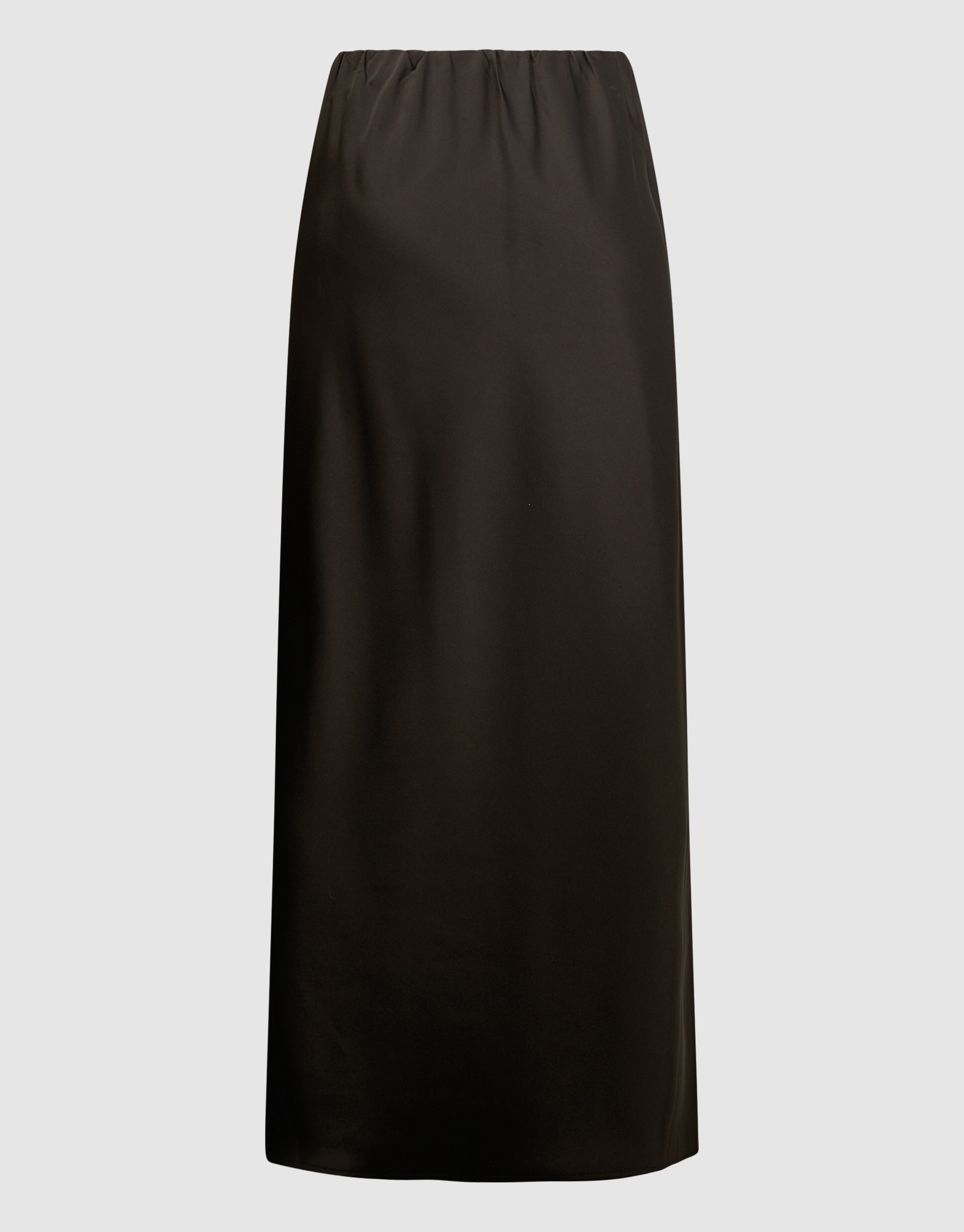 Satten Maxirock Dunkelbraun von Lonneke SHOEBY WOMEN