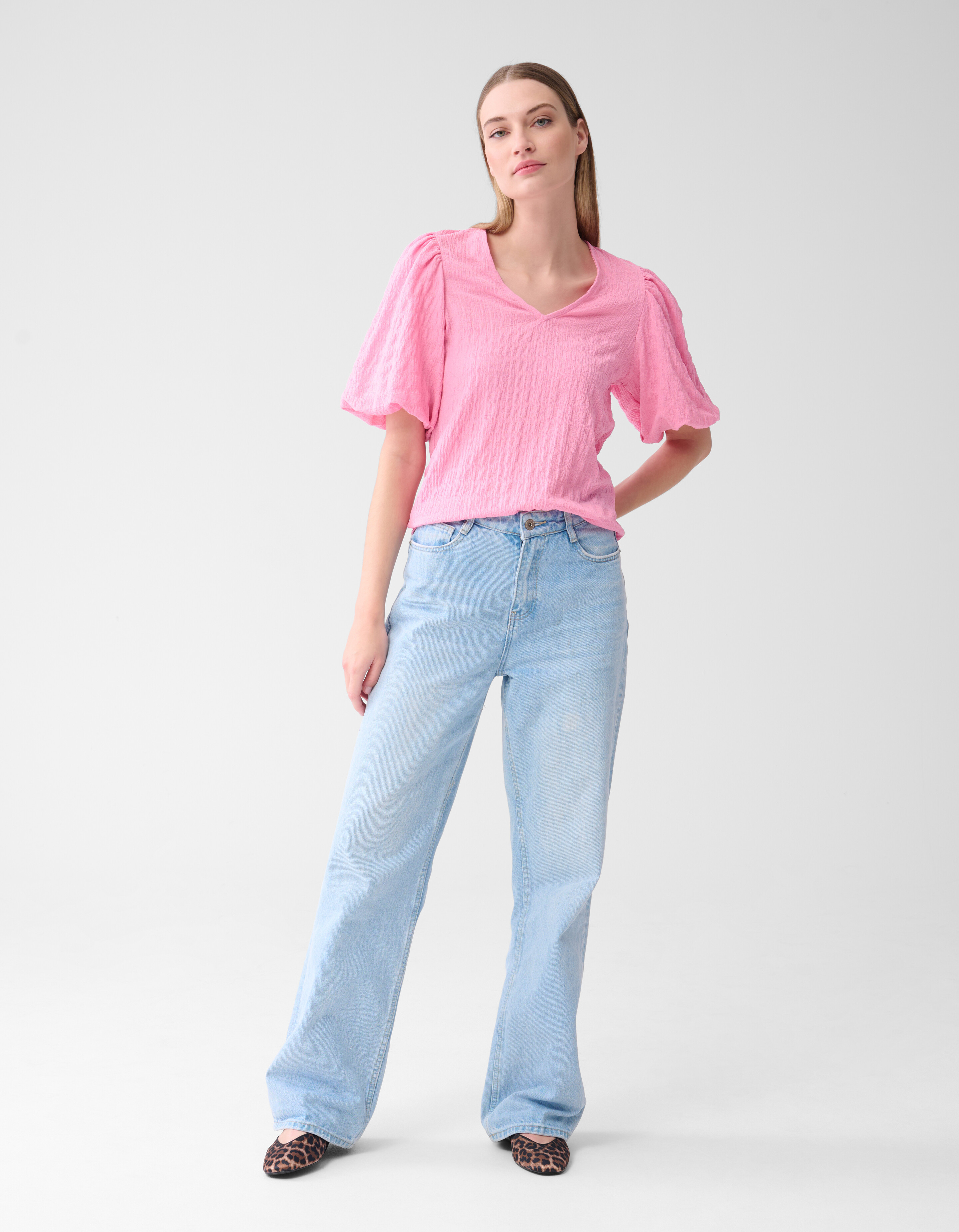 Crinkle Top Rosa SHOEBY WOMEN