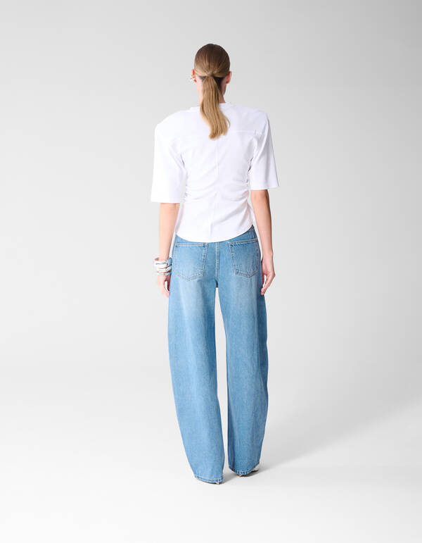 Blaue Baggy-Fit-Jeans SHOEBY WOMEN