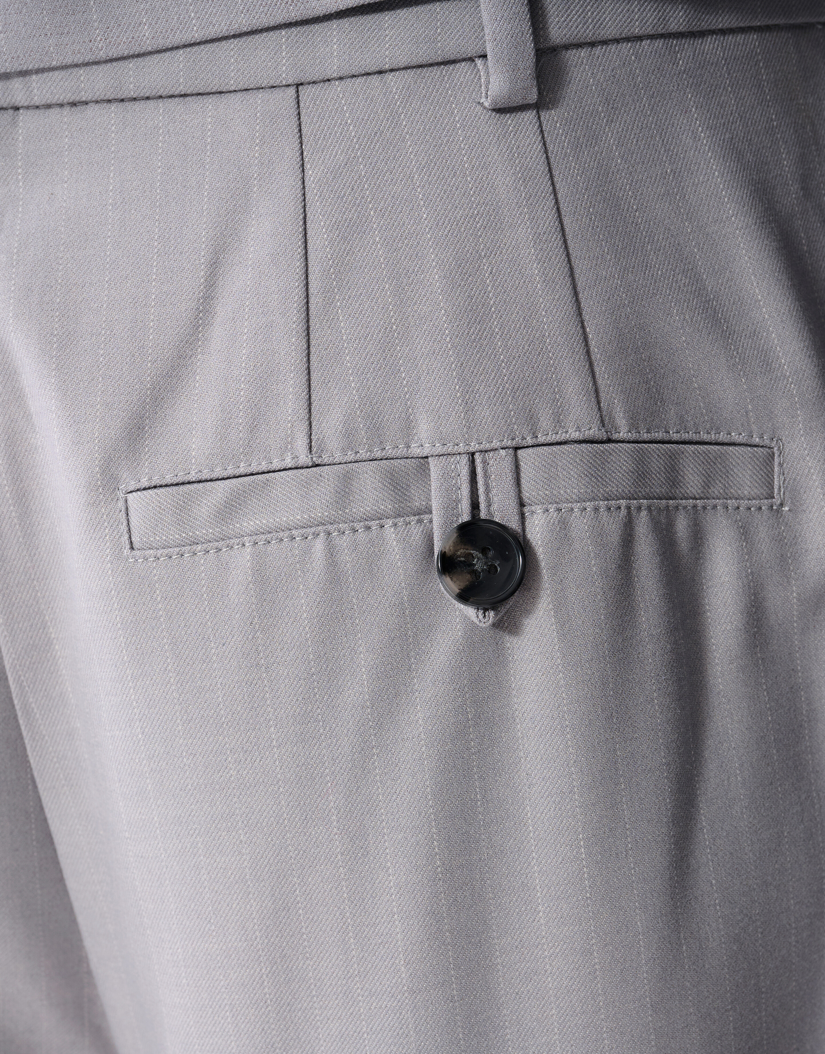 Pinstripe Barrel Fit Hose Hellgrau SHOEBY WOMEN