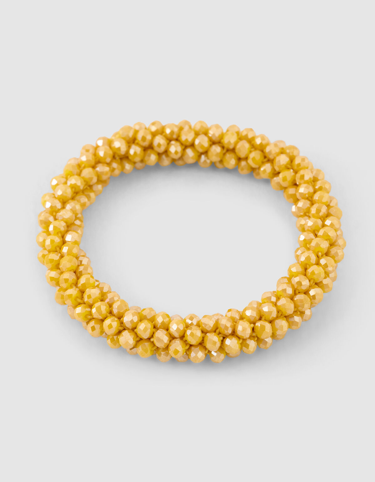 Perlen-Haargummi Gelb SHOEBY ACCESSOIRES