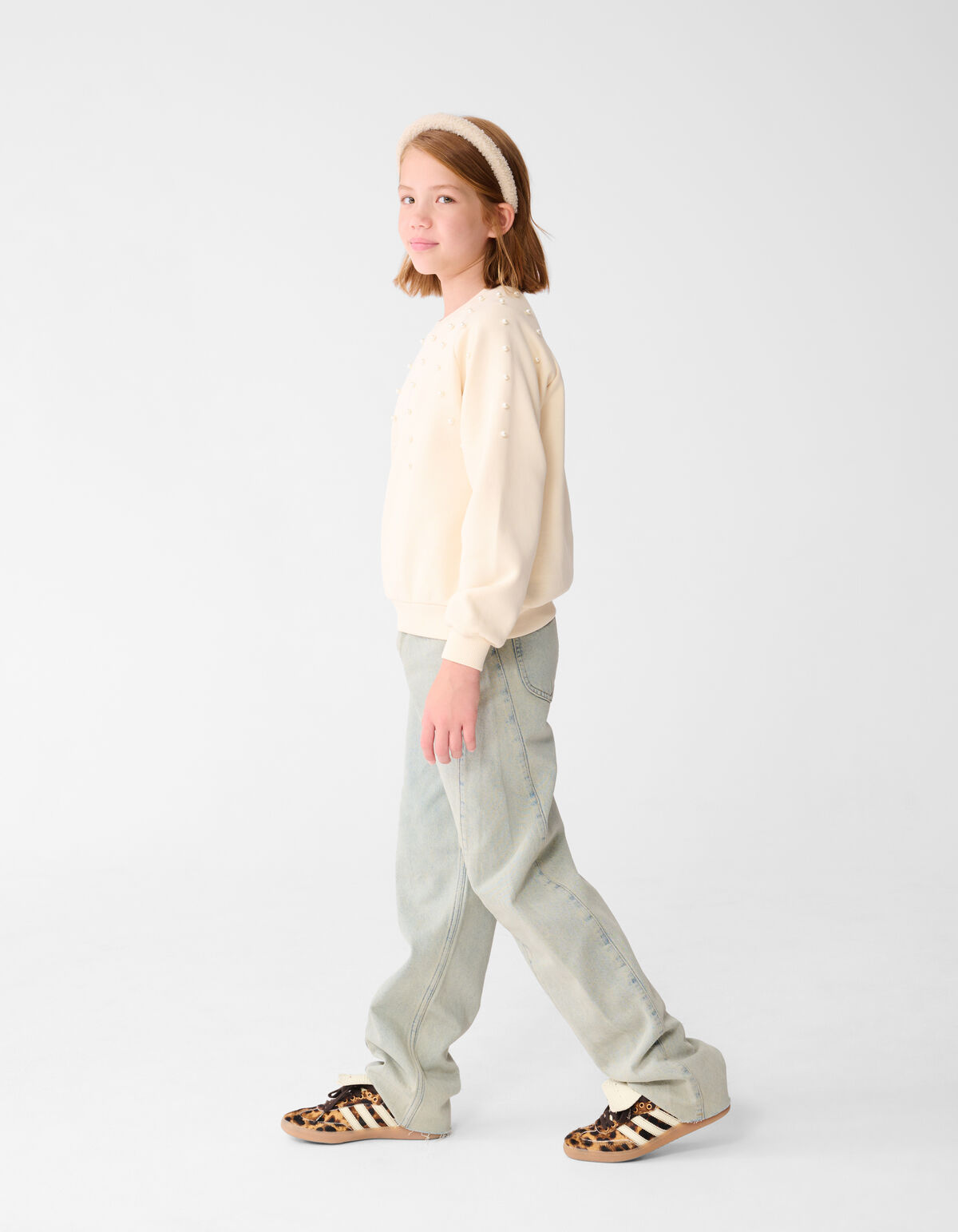 Jeans im Ballon-Fit Hellblau SHOEBY GIRLS