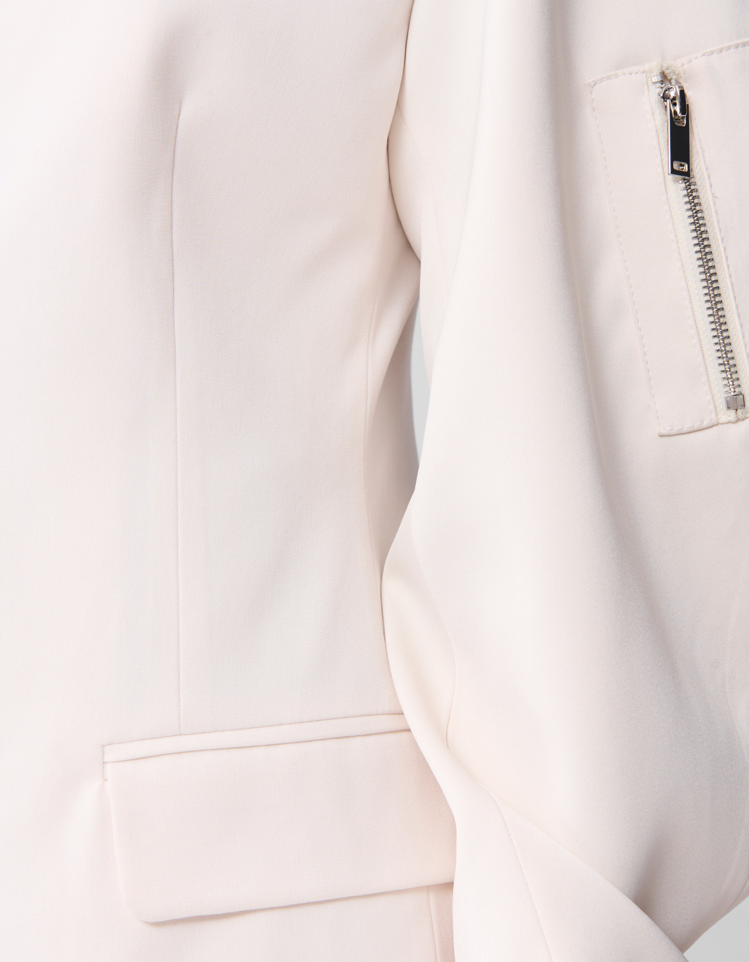 Bomber Sleeve Blazer Gebroken Wit SHOEBY WOMEN