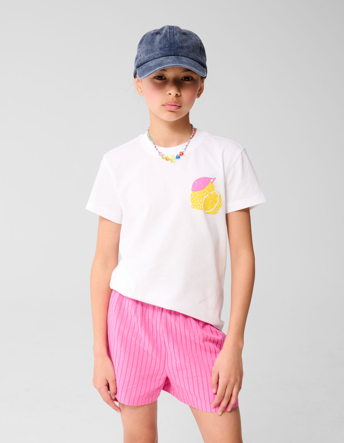 Exotisches Kunstwerk T-shirt Wit SHOEBY GIRLS