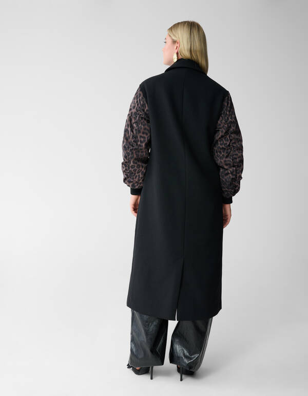 Jacquard Combi Bomberjacke Schwarz SHOEBY WOMEN