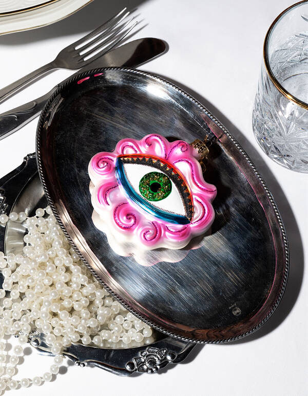 Wolkiges Auge Kerstbal Multicolor By Fred SHOEBY ACCESSOIRES