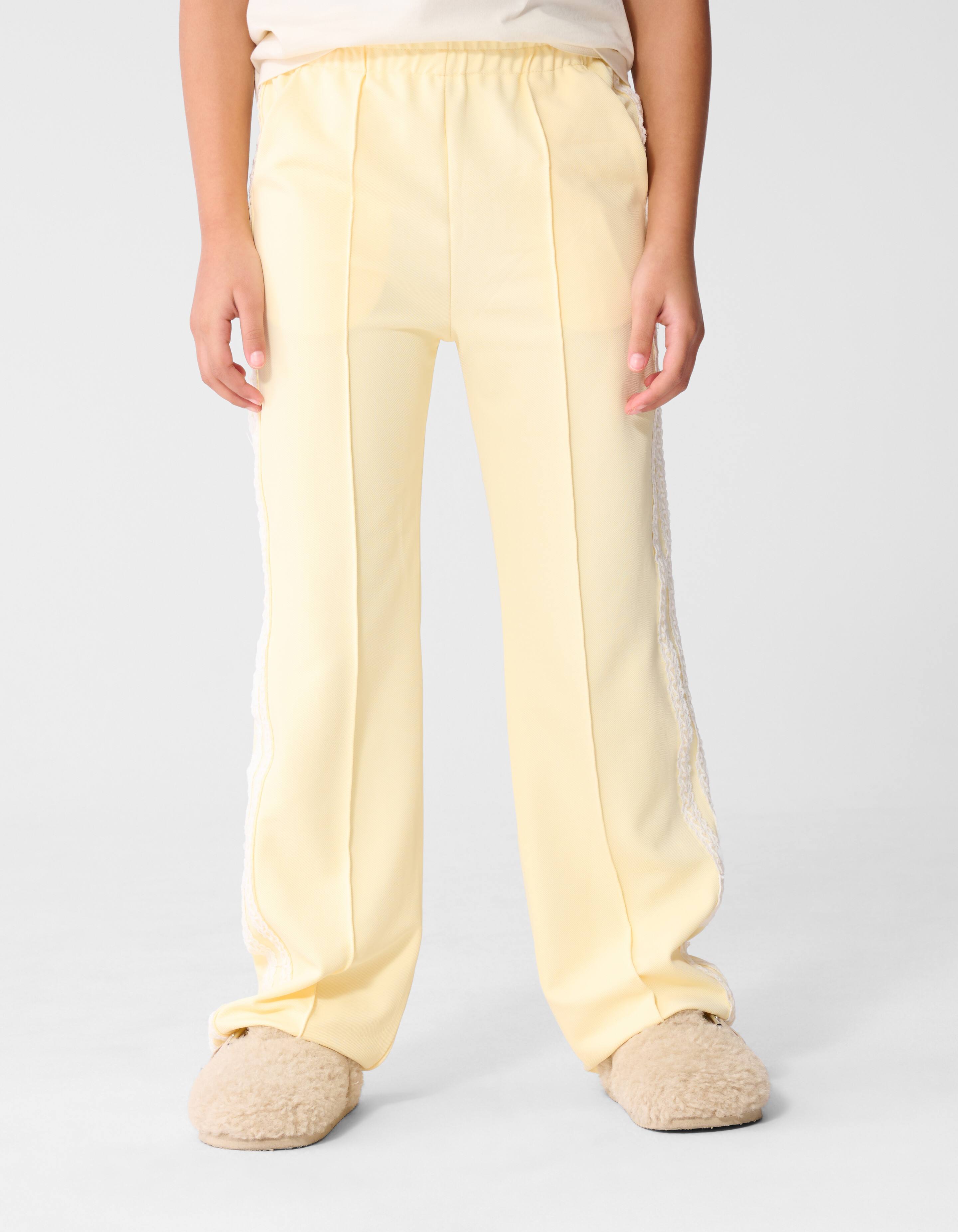 Sportliche Weite-Hosen Hellgelb SHOEBY GIRLS