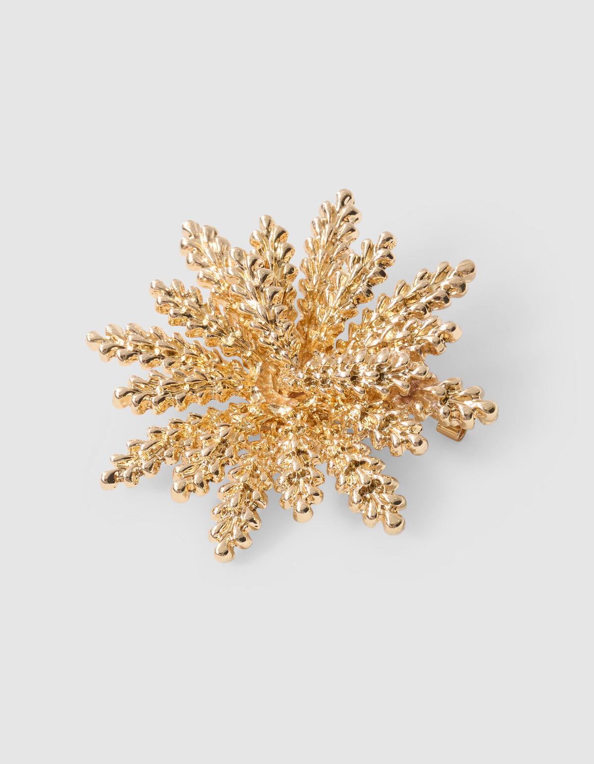 Palmenblüten-Brosche Gold SHOEBY ACCESSOIRES