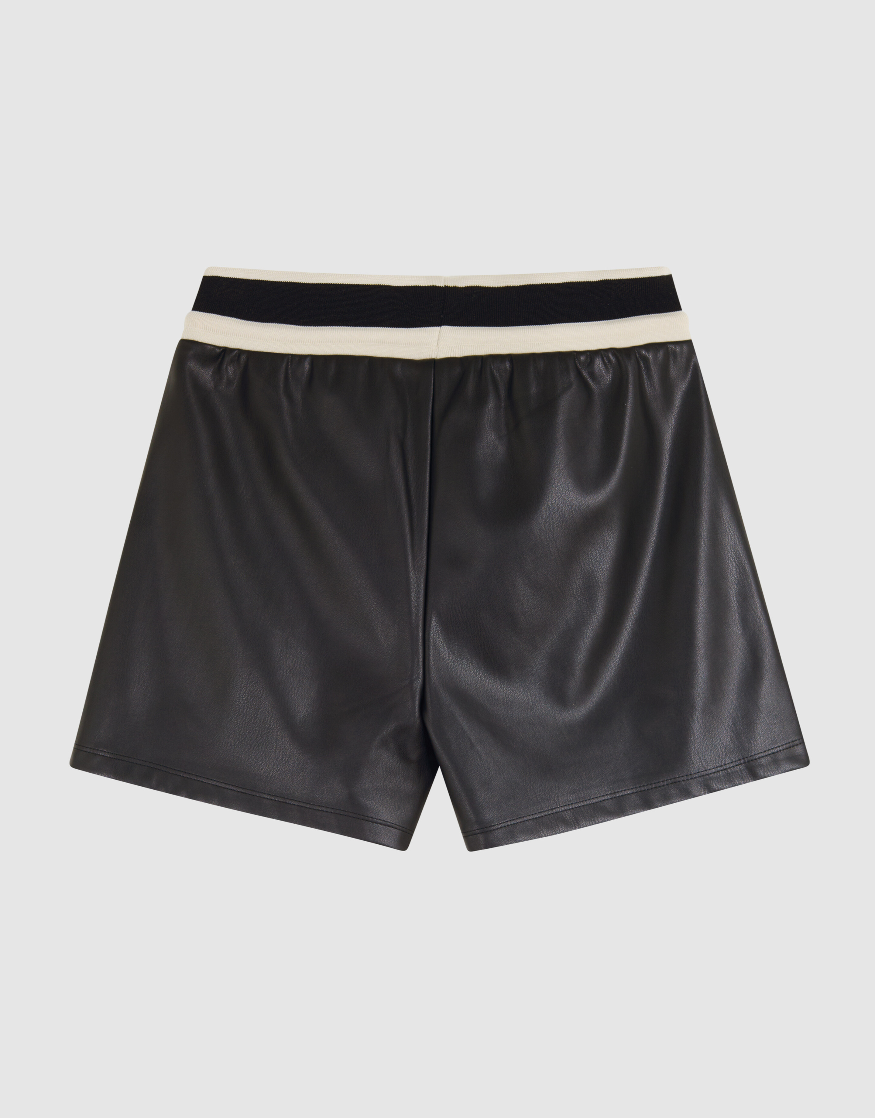 Vegane Lederhose Sportlich Schwarz SHOEBY GIRLS