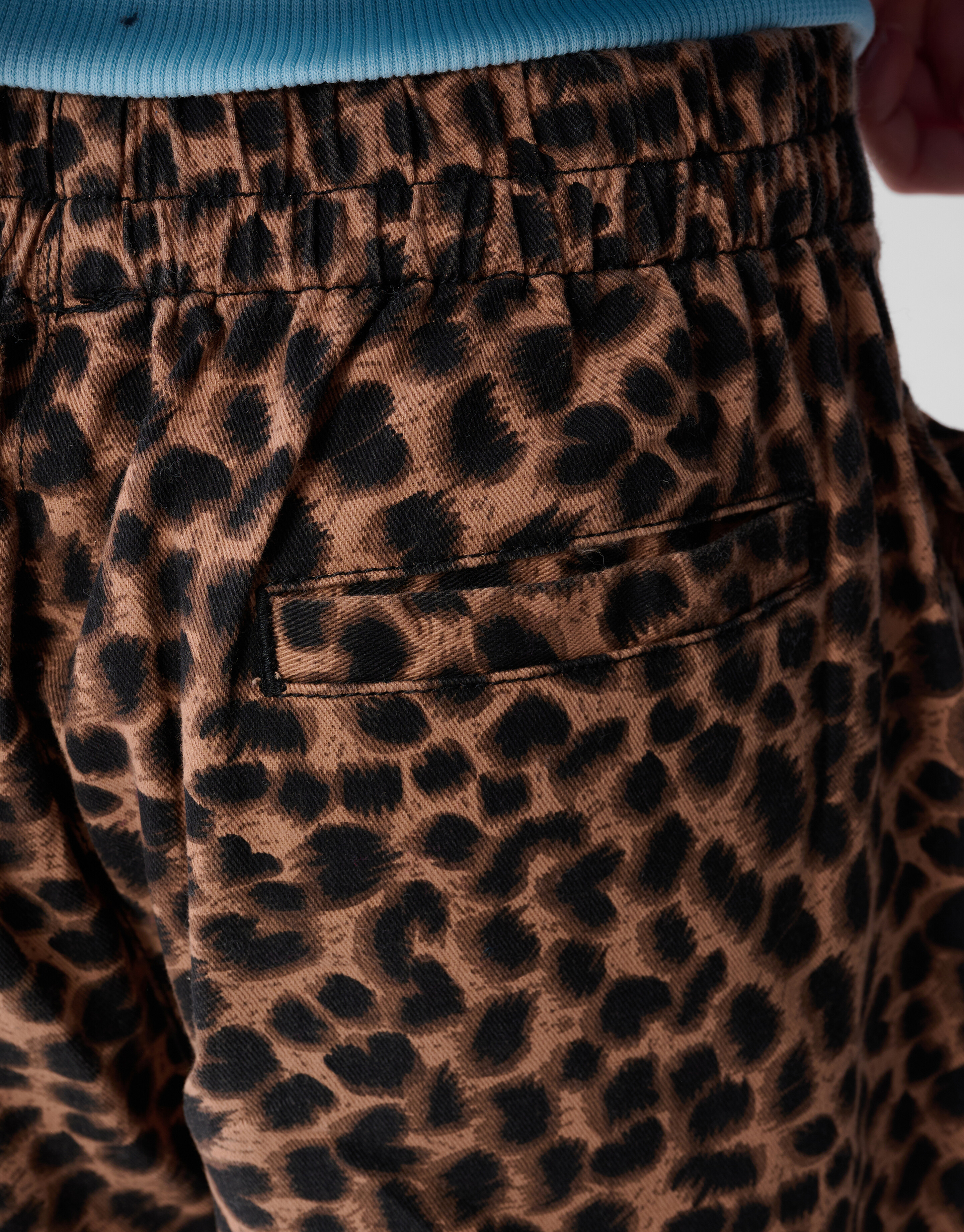 Leoparden-Twill-Skort Braun SHOEBY GIRLS