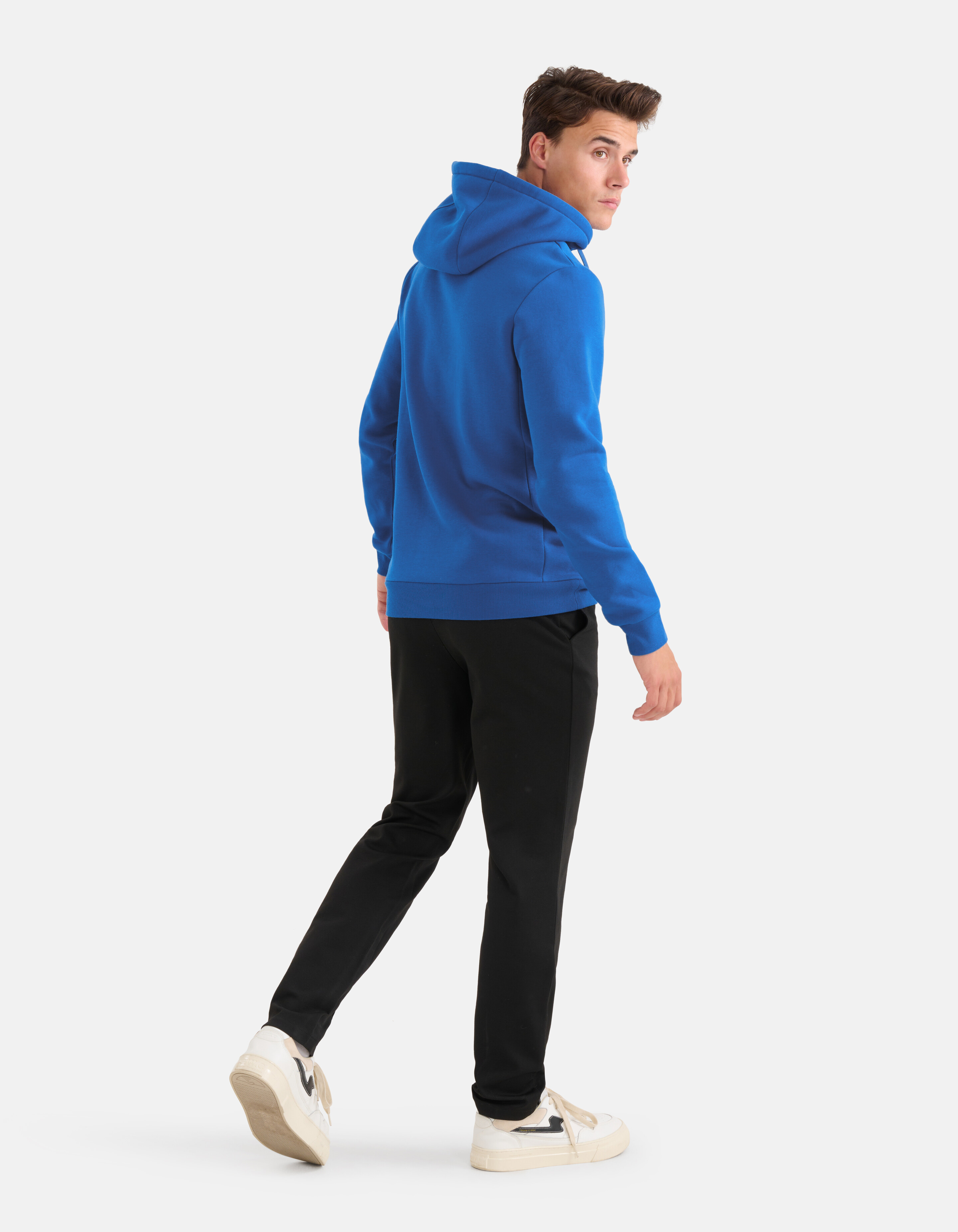 Stickerei Hoodie Blau SHOEBY MEN