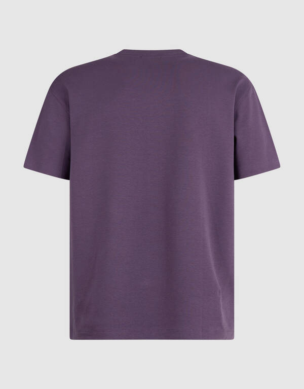 Basic Label T-Shirt Lila SHOEBY MEN