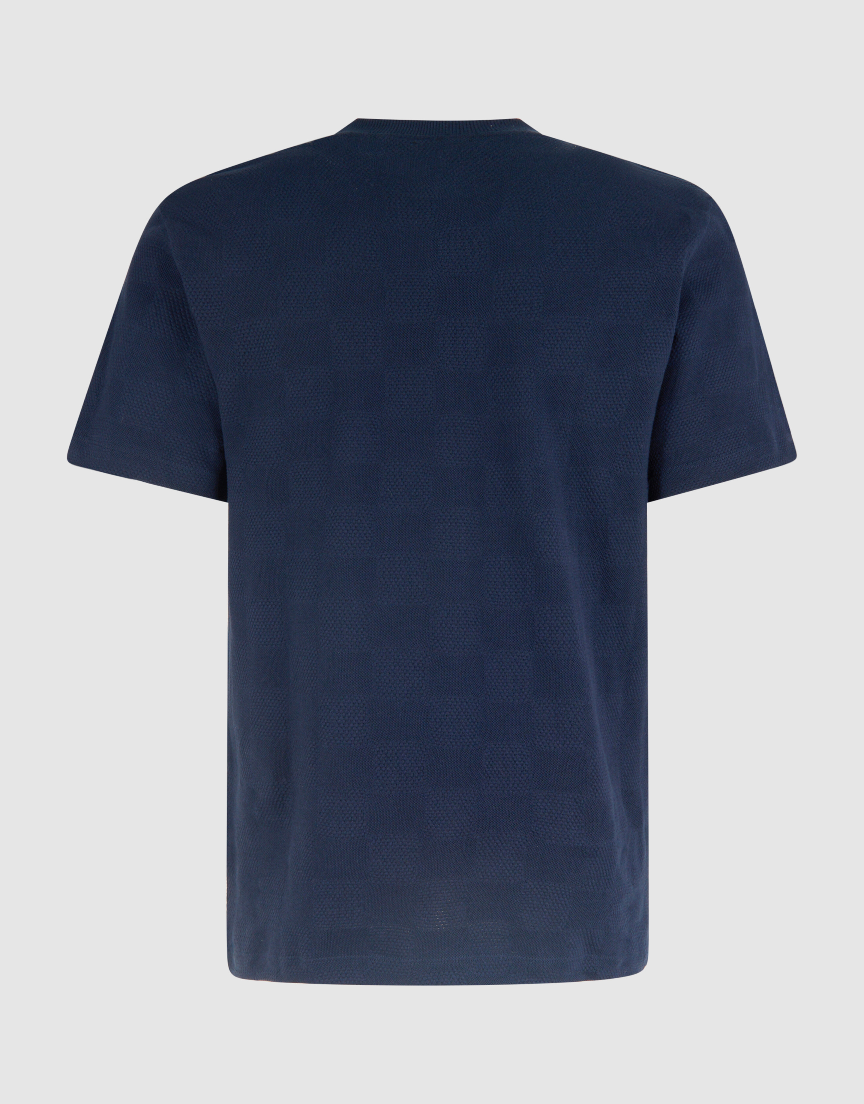 Patchwork T-shirt Donkerblauw SHOEBY MEN