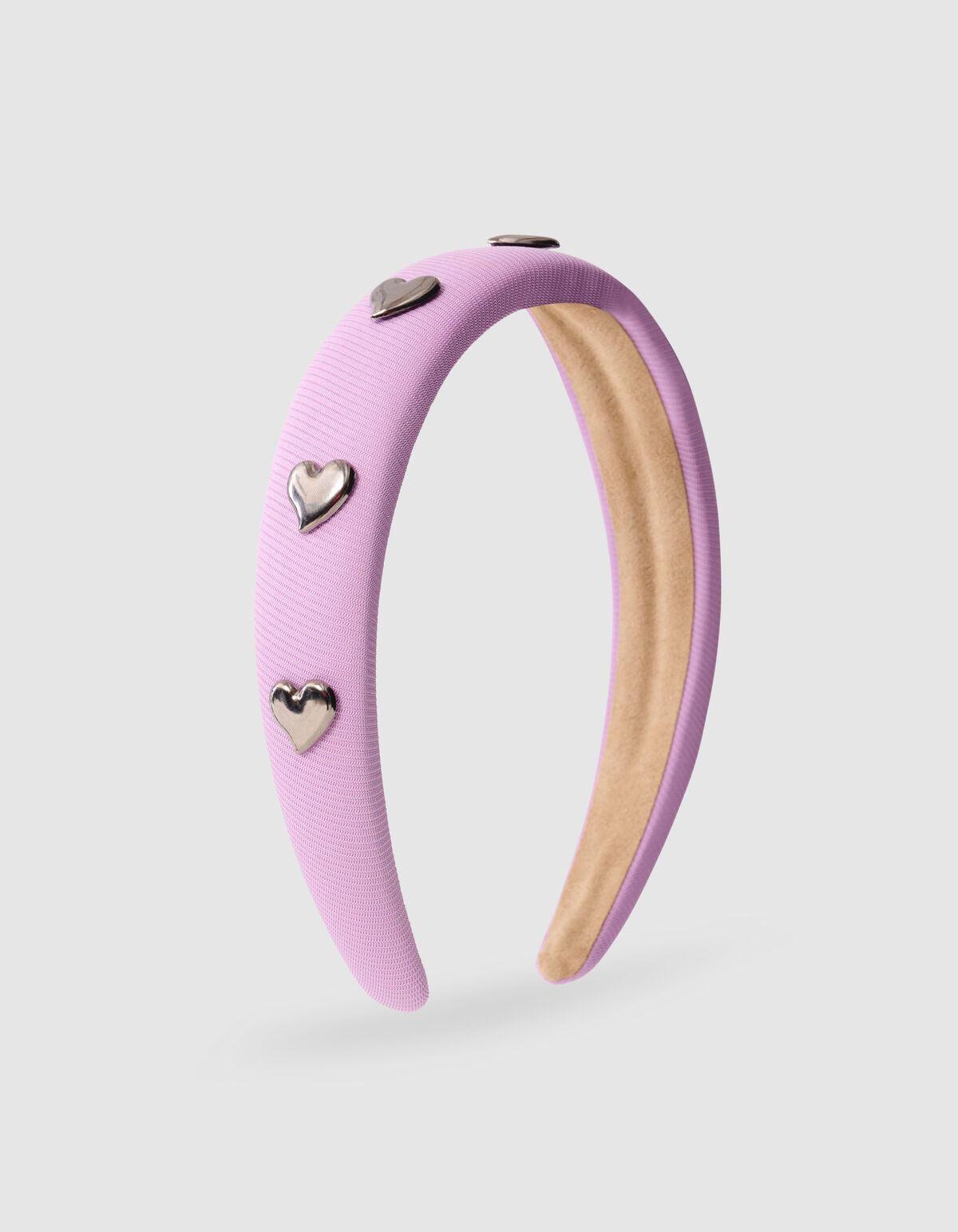 Herz Nieten Haarband Hell Lila SHOEBY ACCESSOIRES