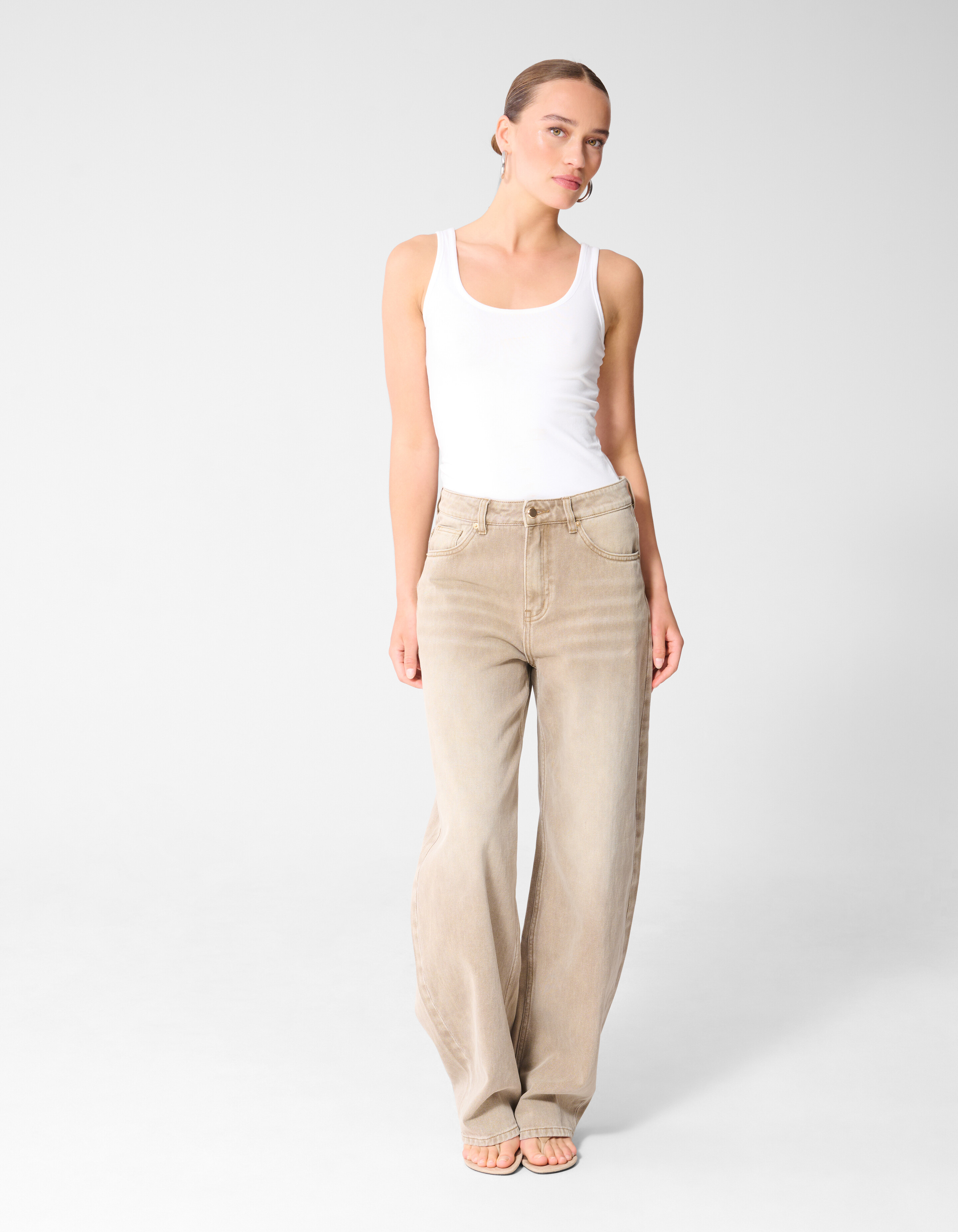 Basic Top Wei&szlig; Eksept