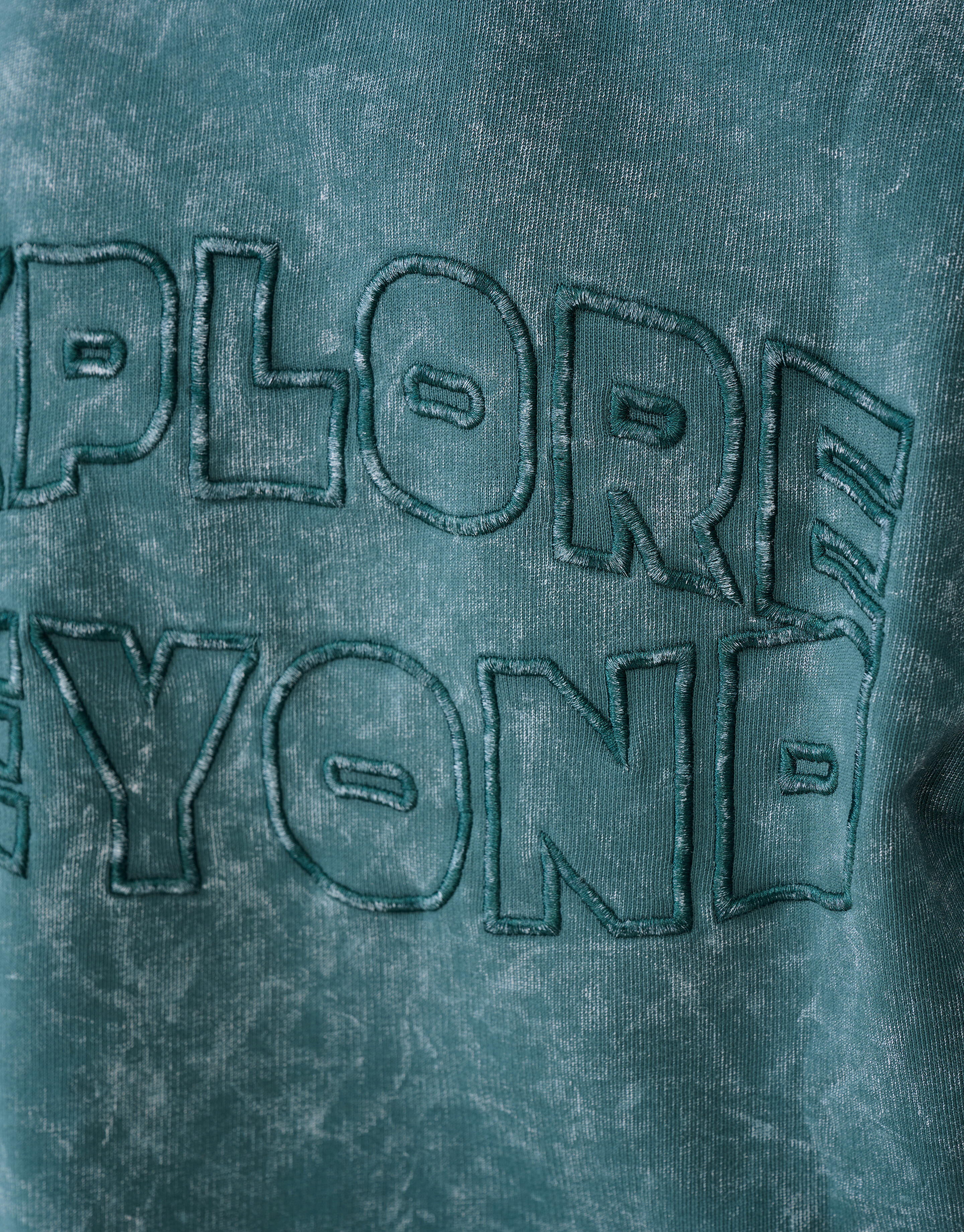 Washed Artwork Pullover Dunkelblau SHOEBY BOYS