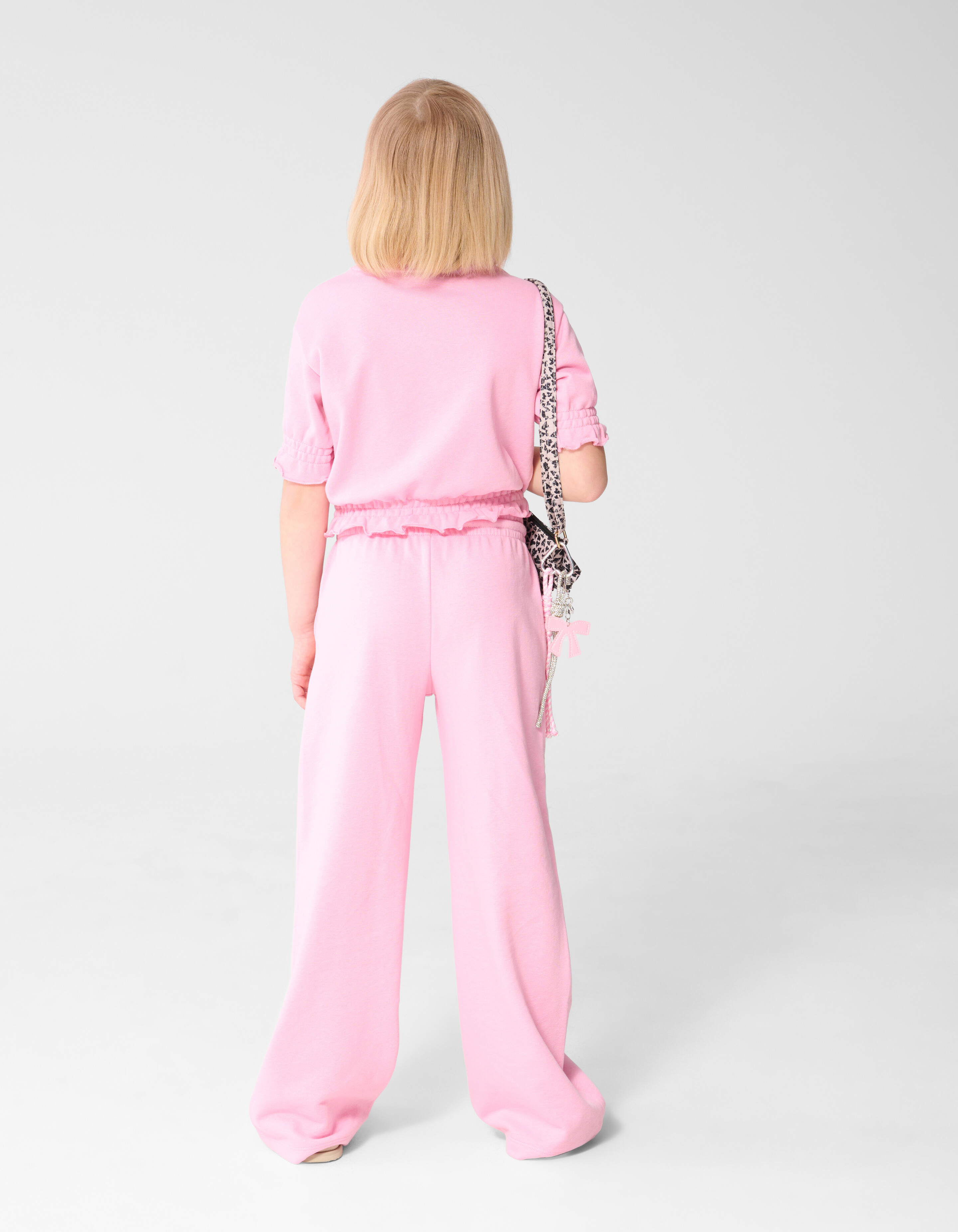 Sweat Hose mit weitem Bein Hellrosa SHOEBY GIRLS