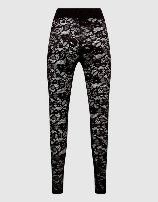 Kanten Leggings Schwarz SHOEBY WOMEN