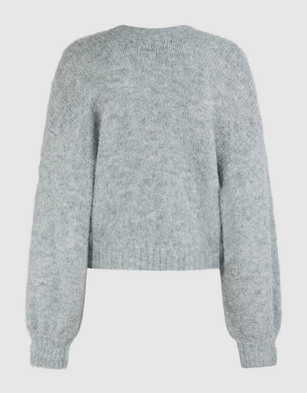 Zweiweg-Streifenweste Lichtgrau SHOEBY WOMEN