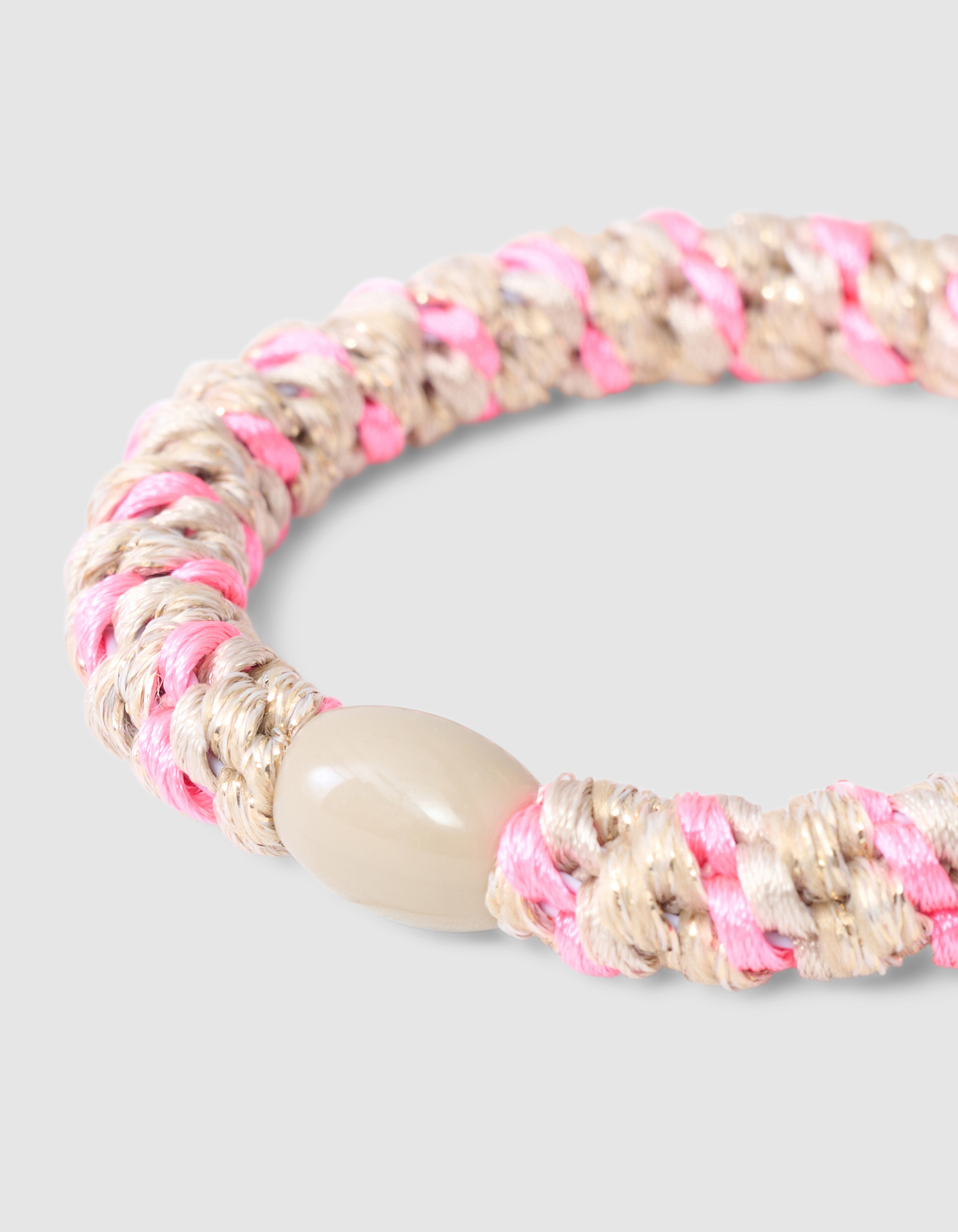 Lurex-Haargummi Hellrosa SHOEBY ACCESSOIRES