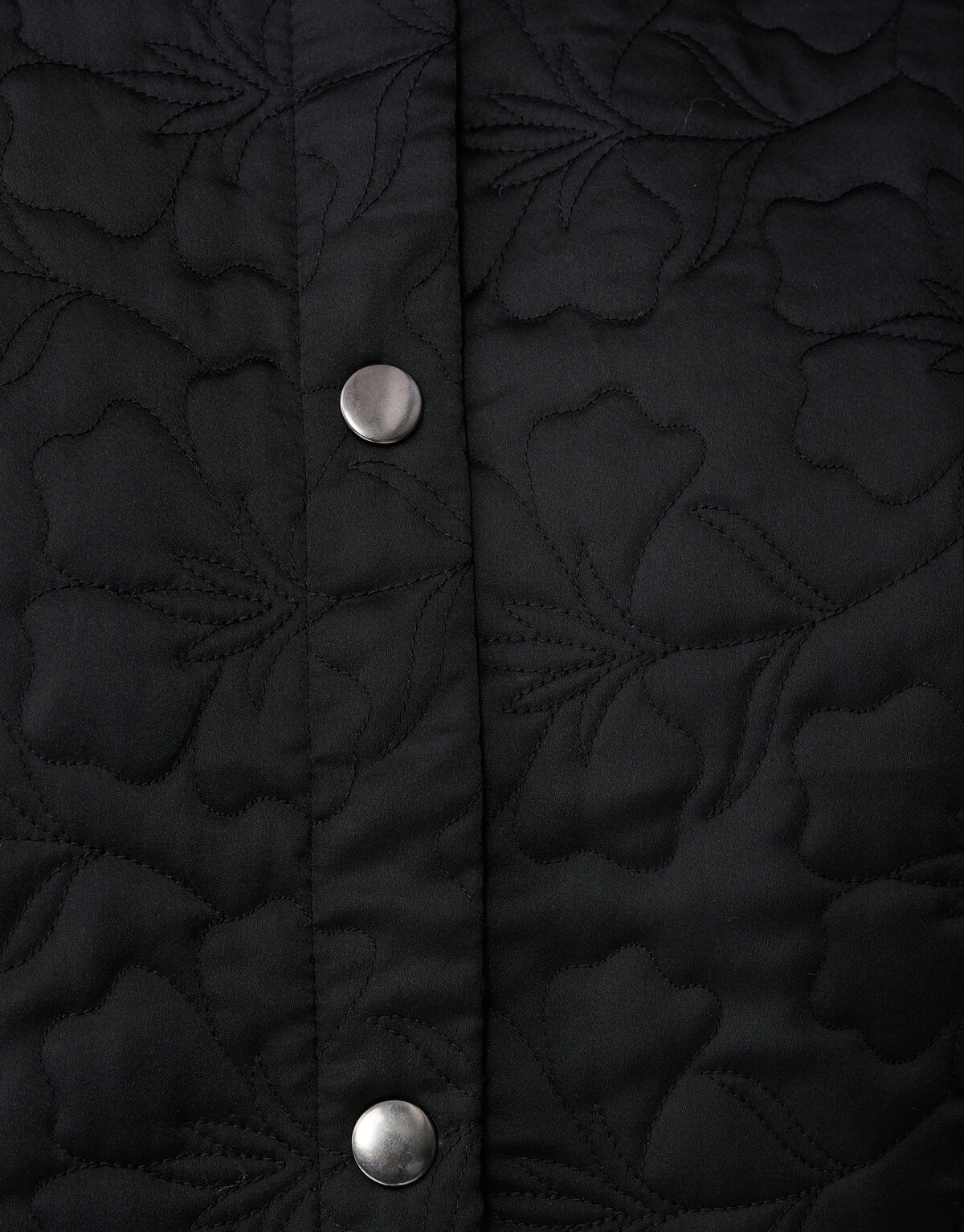 Kurz&auml;rmelige Bomberjacke mit Stickerei Schwarz SHOEBY WOMEN