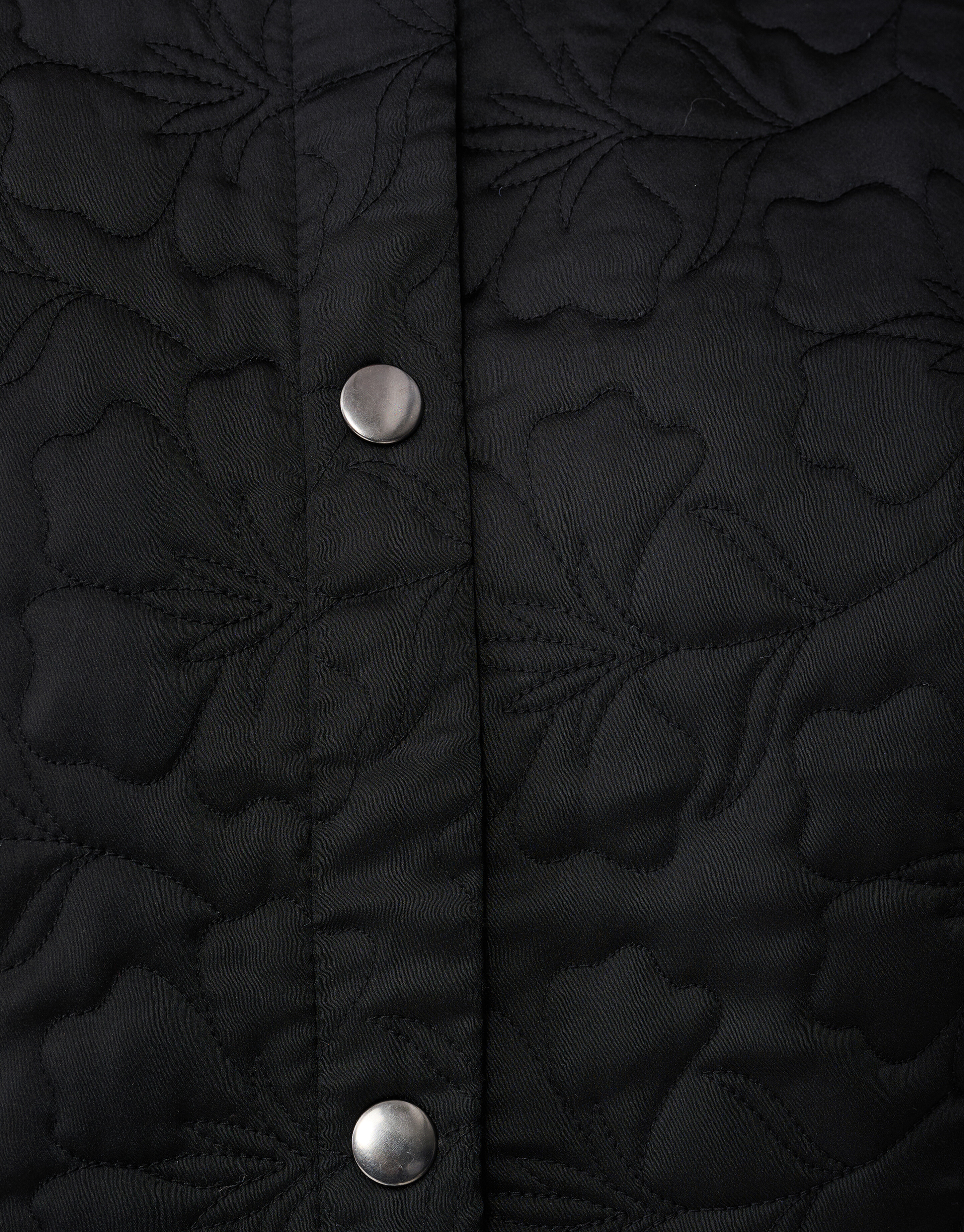 Kurz&auml;rmelige Bomberjacke mit Stickerei Schwarz SHOEBY WOMEN