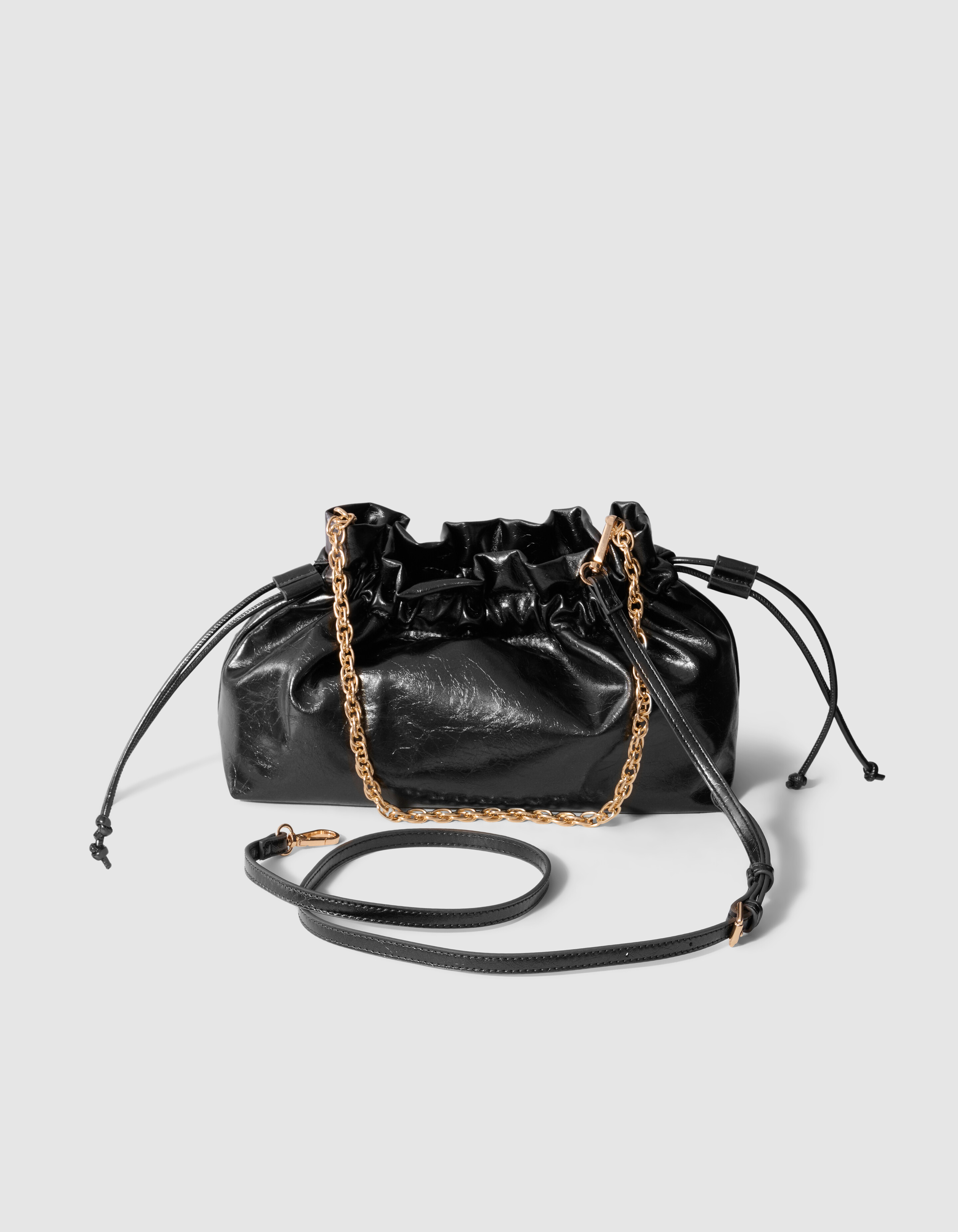 Shiny Chain Clutch Schwarz SHOEBY ACCESSOIRES