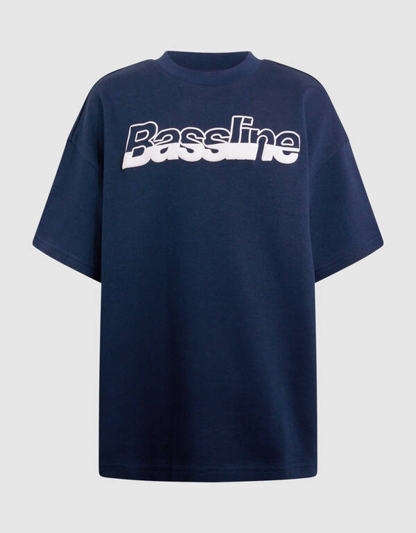 Basseline Artwork T-Shirt Dunkelblau SHOEBY BOYS