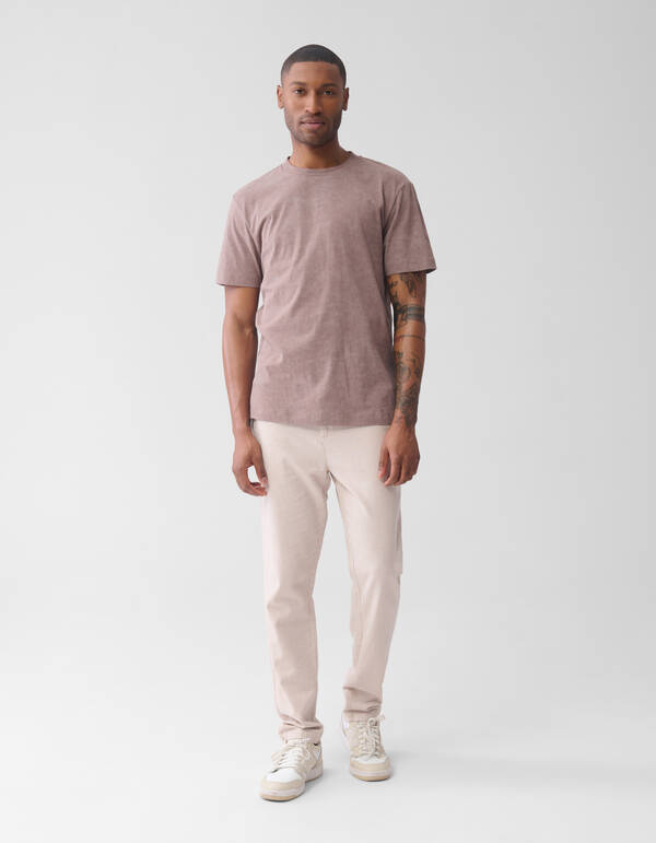 Leinenhosen Beige SHOEBY MEN