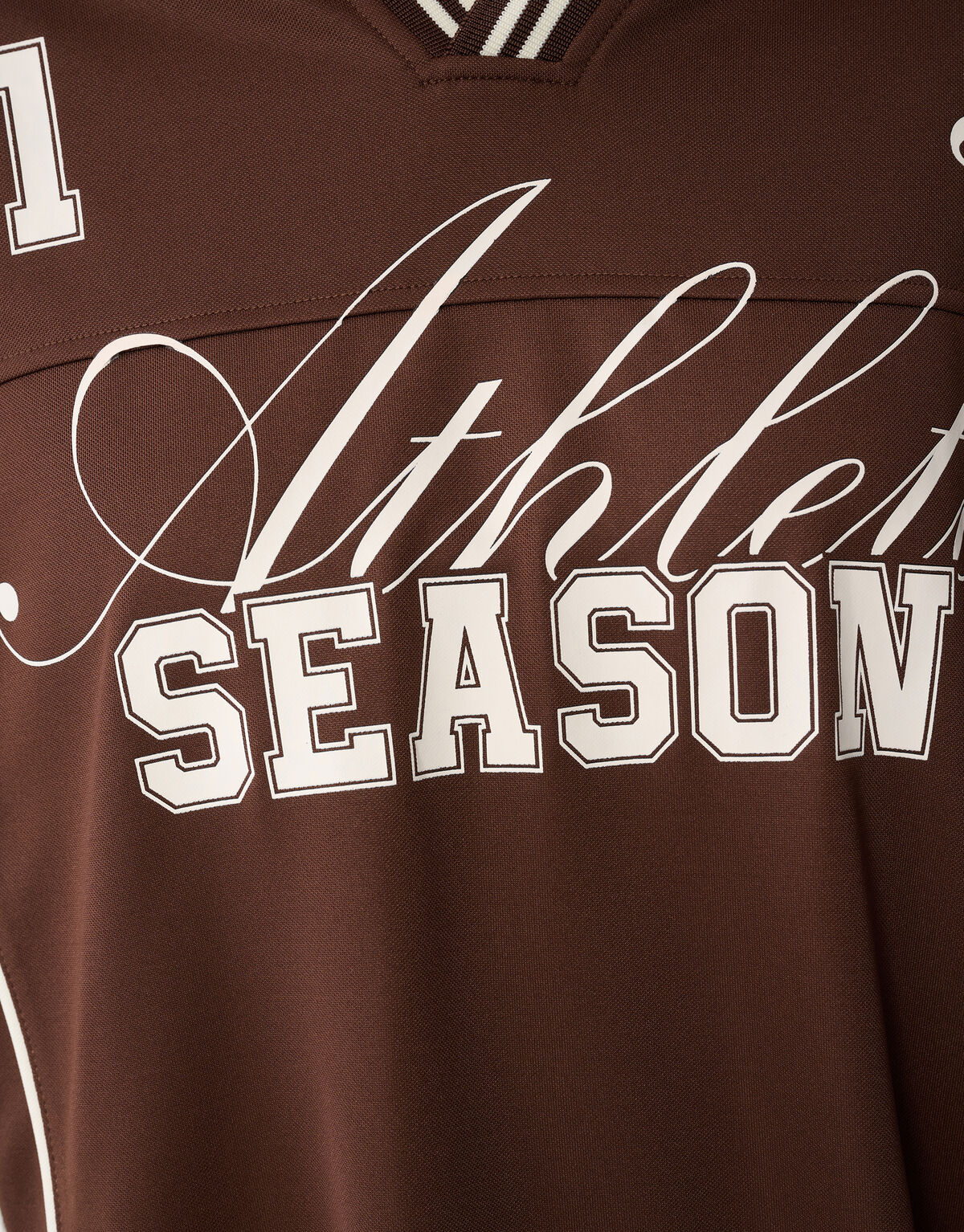 Oversized Baseball Langarmshirt Bruin SHOEBY WOMEN