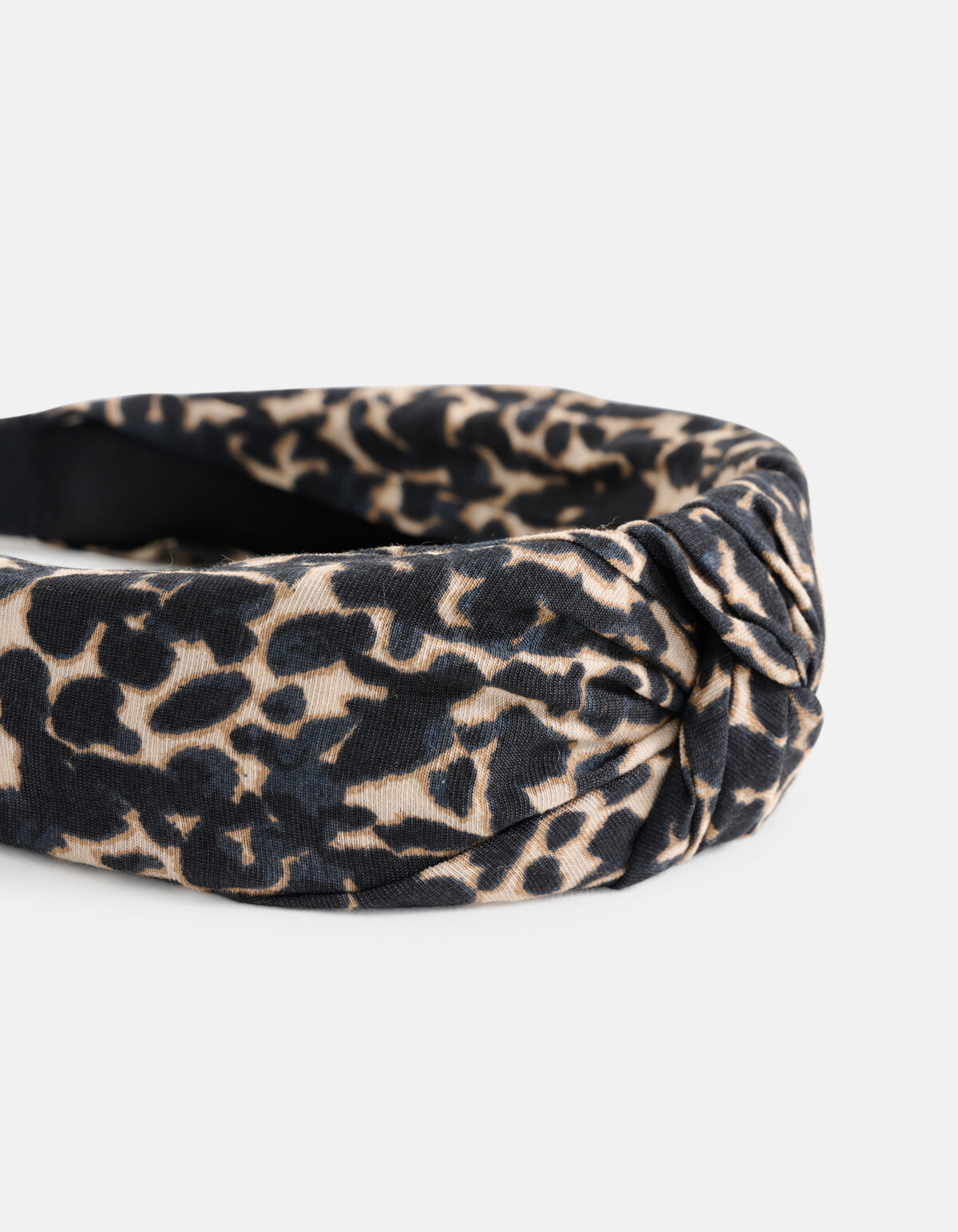 Leopardenknoten-Haarband Braun SHOEBY ACCESSOIRES