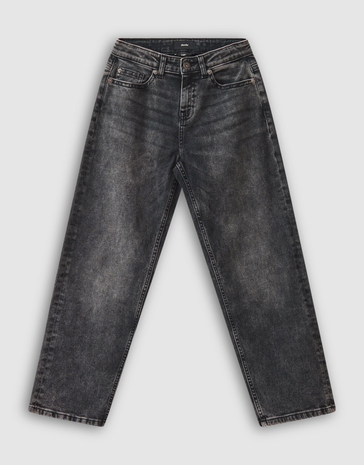 Baggy Jeans Dunkelgrau SHOEBY BOYS