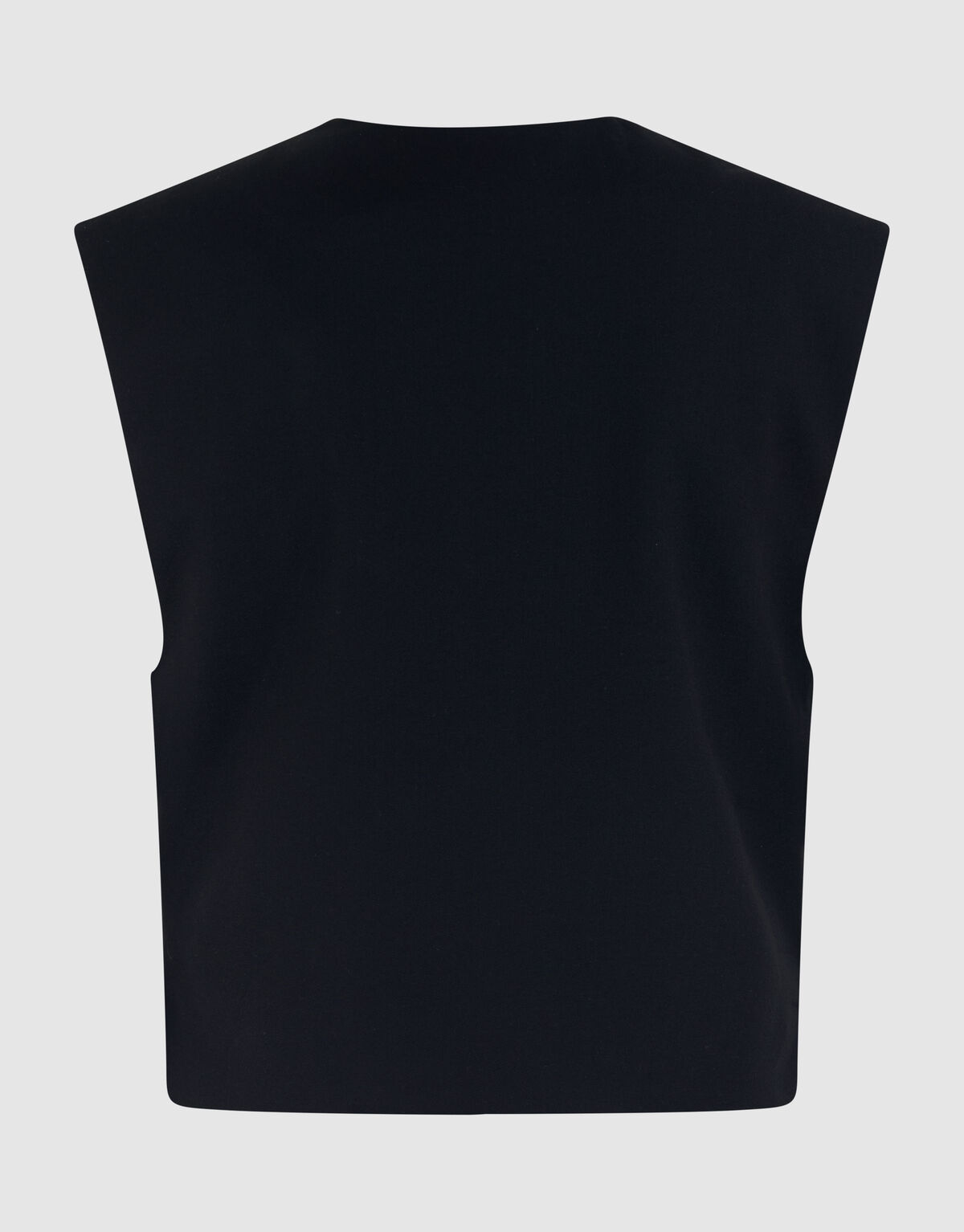 Gek&uuml;rztes Gilet Schwarz Von Lonneke SHOEBY WOMEN