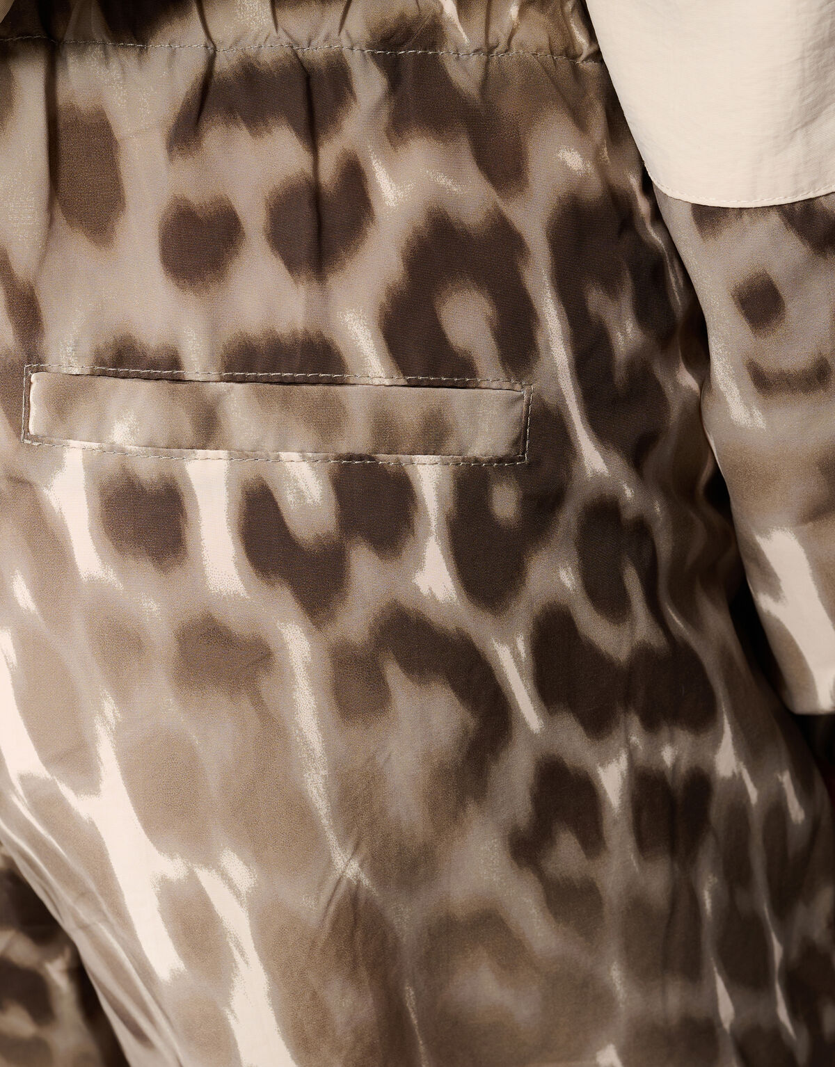 Leopard Fallschirm-Jogginghose Braun SHOEBY WOMEN