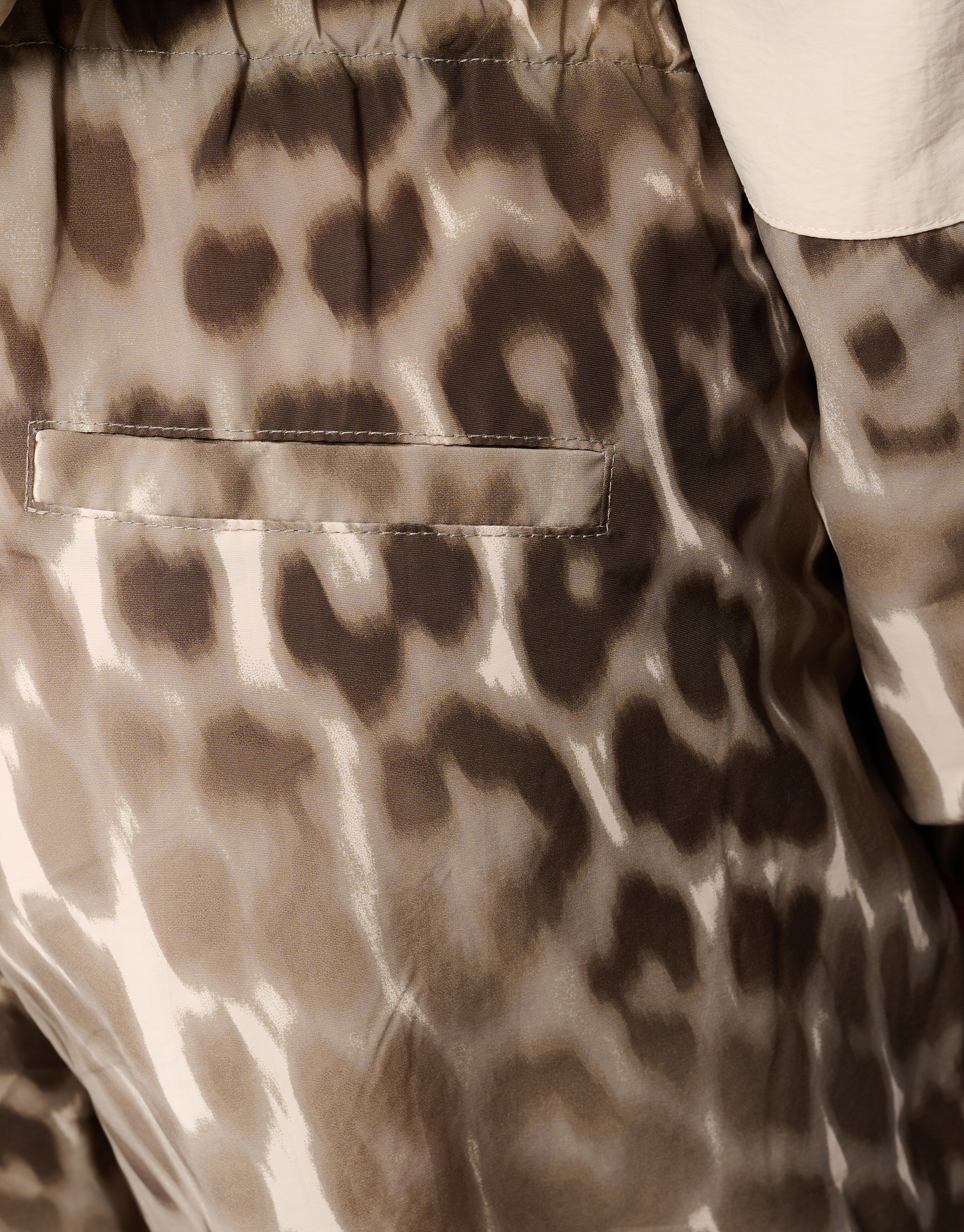 Leopard Fallschirm-Jogginghose Braun SHOEBY WOMEN