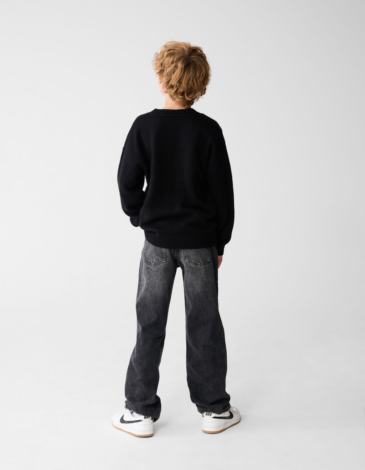 Endless Gebriede Pullover Schwarz SHOEBY BOYS
