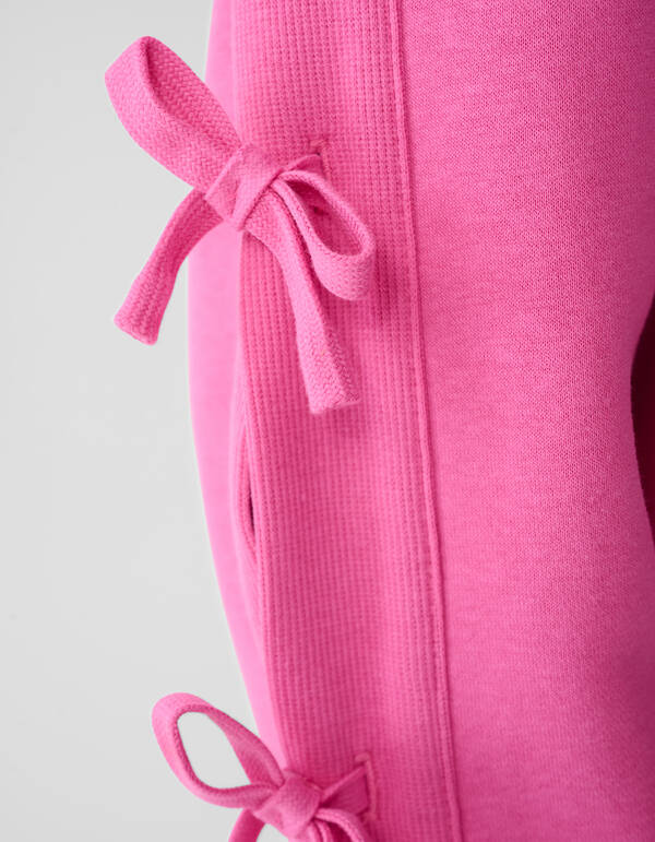 Rosenbedruckte ausgestellte Hose Braun SHOEBY GIRLS