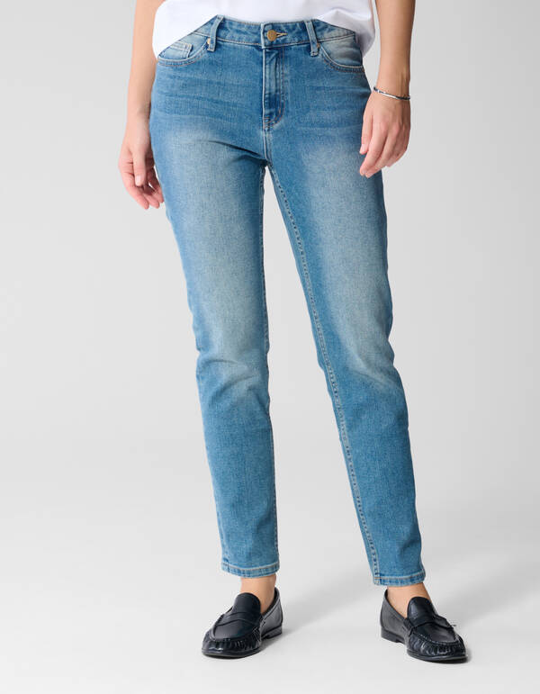 Slim-Fit-Jeans Blau By Lonneke SHOEBY WOMEN